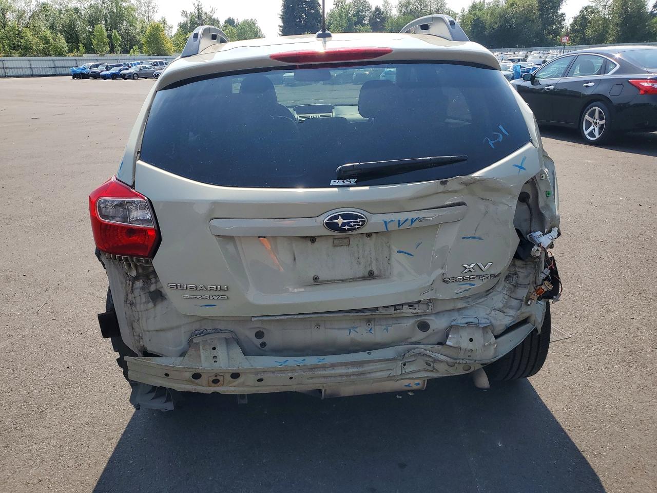 2015 Subaru Xv Crosstrek 2.0 Limited Beige vin: JF2GPAMC6F8260435