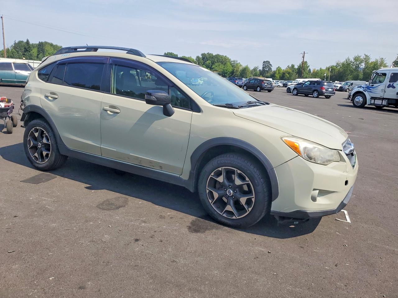 2015 Subaru Xv Crosstrek 2.0 Limited Beige vin: JF2GPAMC6F8260435