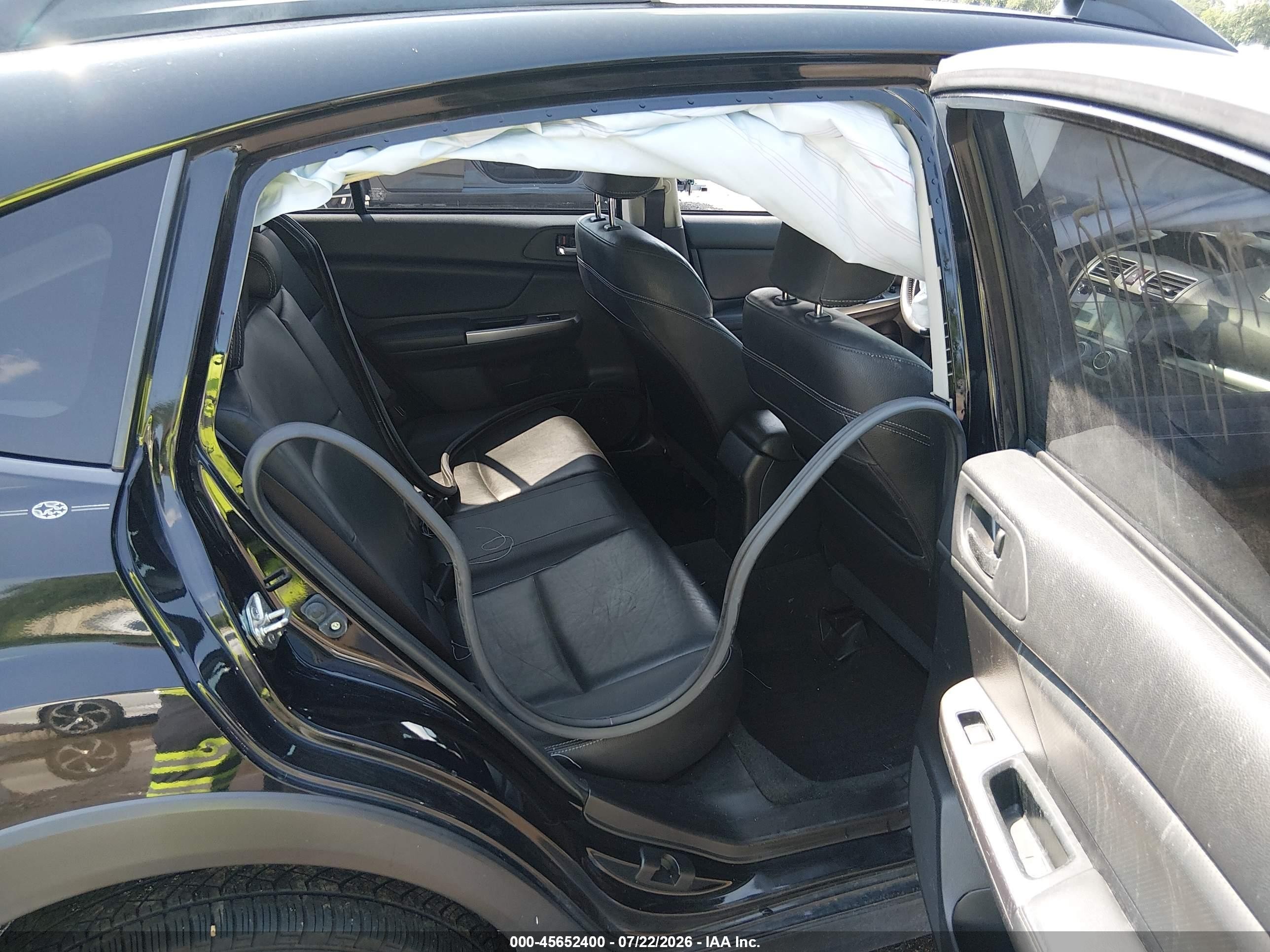 2015 Subaru Xv Crosstrek 2.0i Limited Черный vin: JF2GPAMC6F8266560