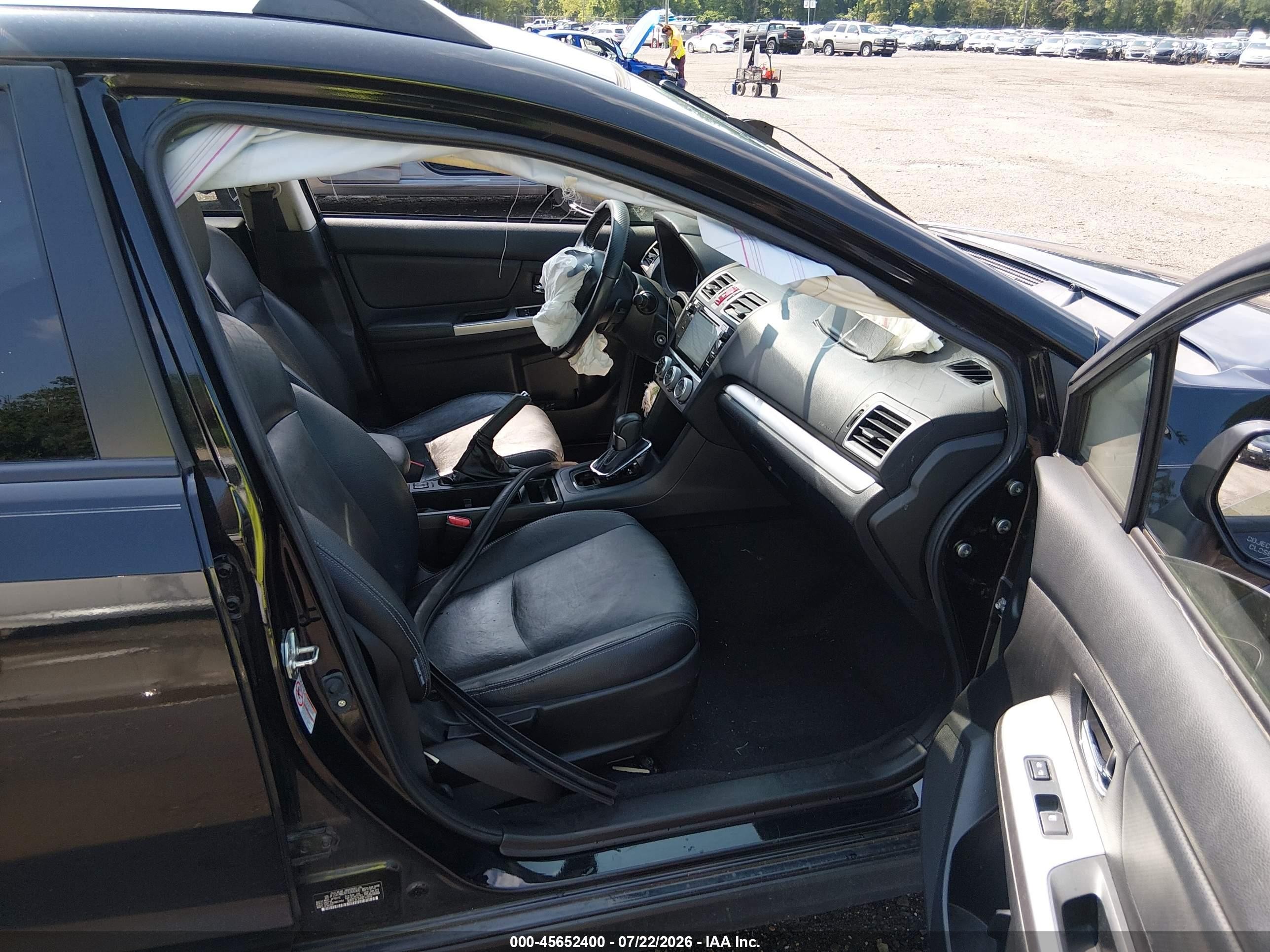 2015 Subaru Xv Crosstrek 2.0i Limited Черный vin: JF2GPAMC6F8266560