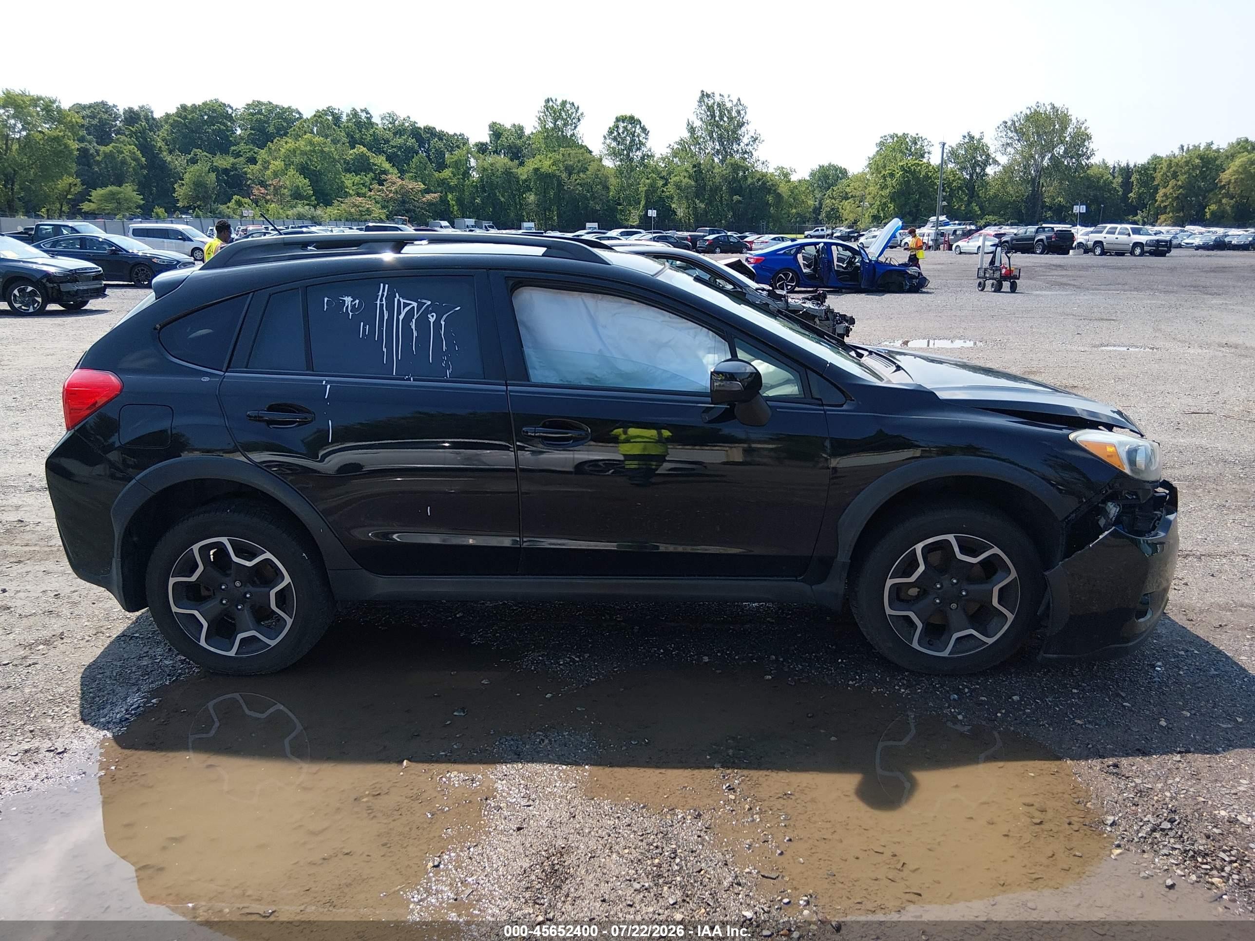 2015 Subaru Xv Crosstrek 2.0i Limited Черный vin: JF2GPAMC6F8266560