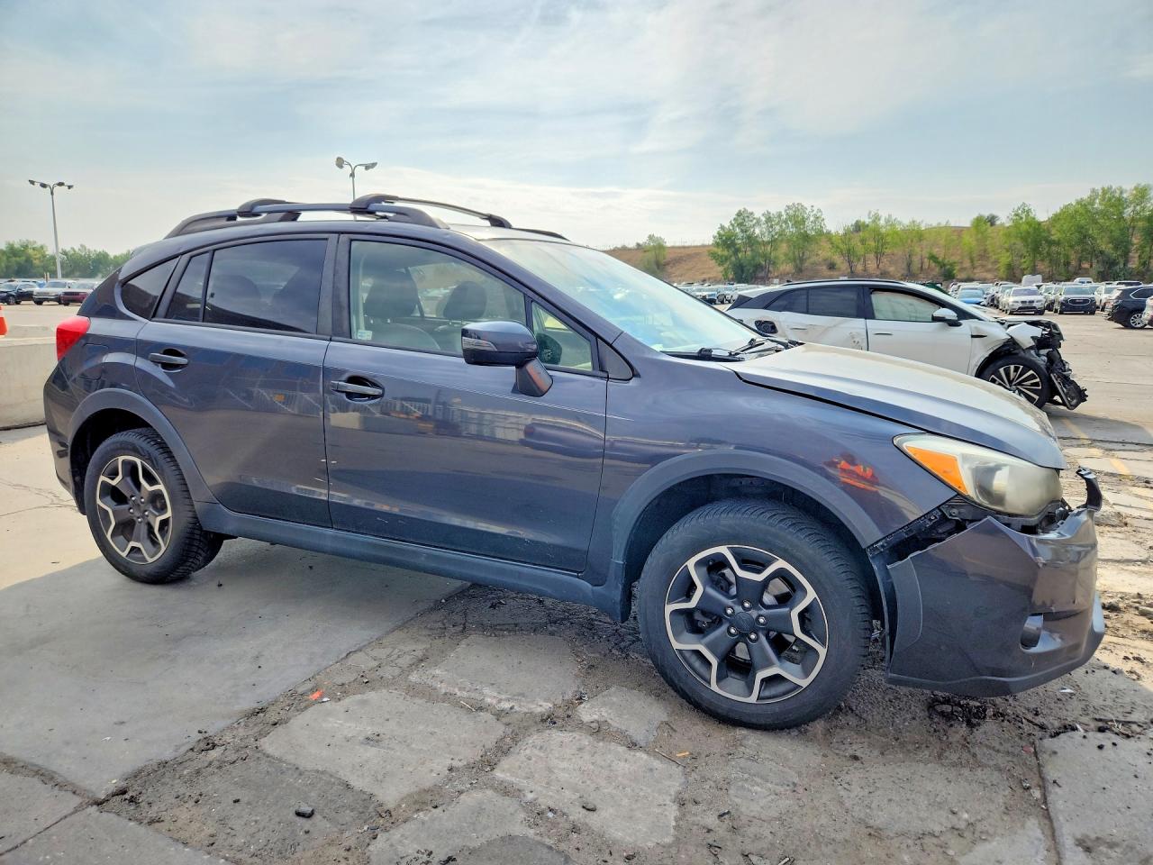 2015 Subaru Xv Crosstrek 2.0 Limited Gray vin: JF2GPAMC6F8274822