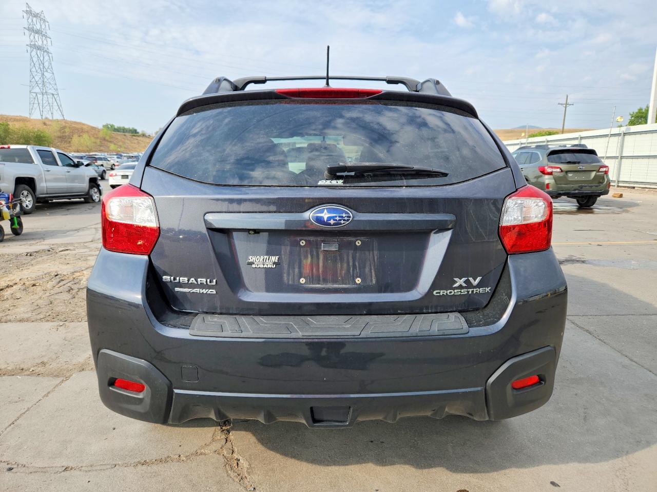 2015 Subaru Xv Crosstrek 2.0 Limited Gray vin: JF2GPAMC6F8274822
