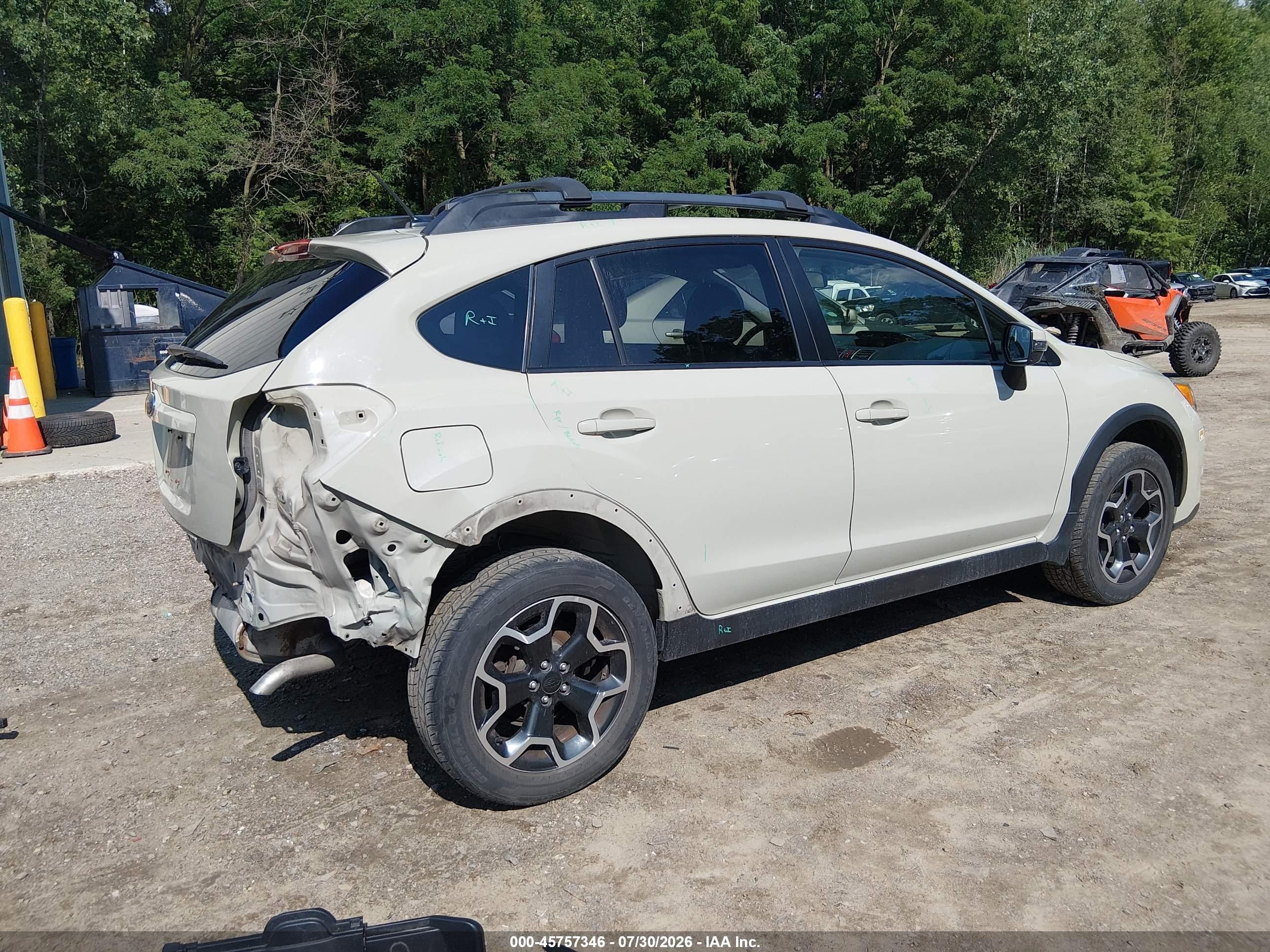 2015 Subaru Xv Crosstrek 2.0i Limited Green vin: JF2GPAMC6F8283682