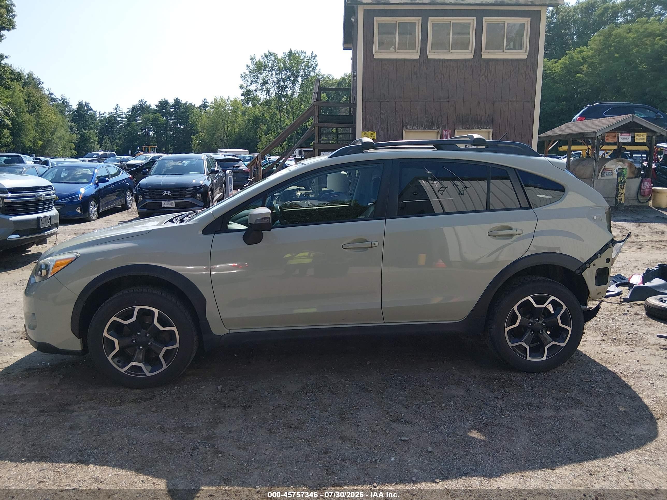 2015 Subaru Xv Crosstrek 2.0i Limited Green vin: JF2GPAMC6F8283682
