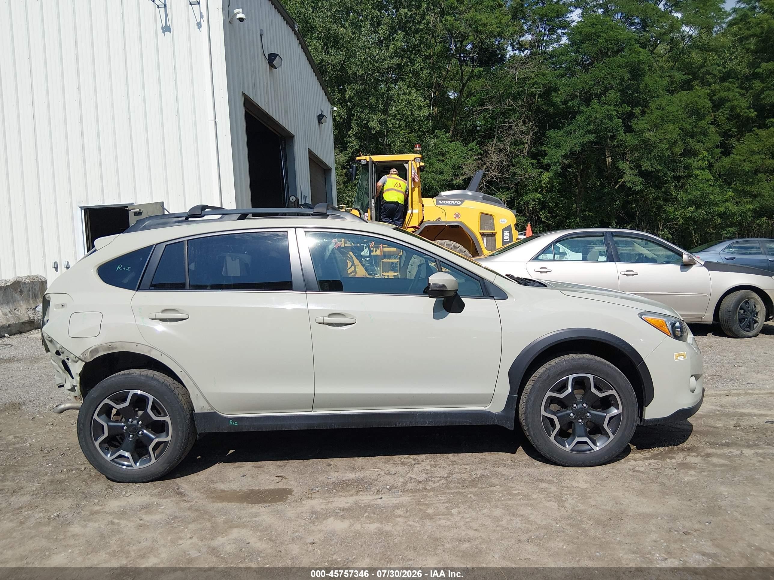 2015 Subaru Xv Crosstrek 2.0i Limited Green vin: JF2GPAMC6F8283682