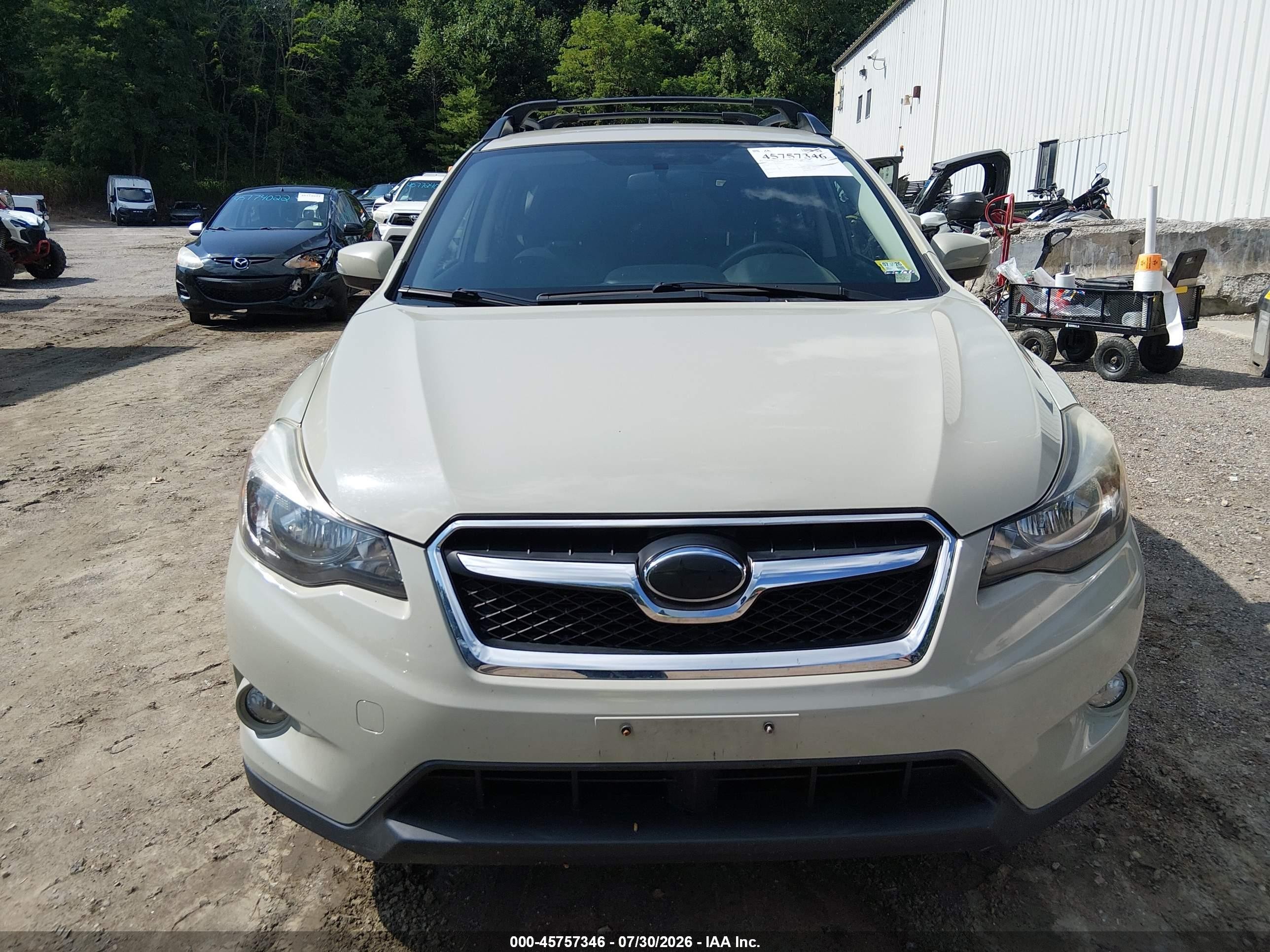 2015 Subaru Xv Crosstrek 2.0i Limited Green vin: JF2GPAMC6F8283682