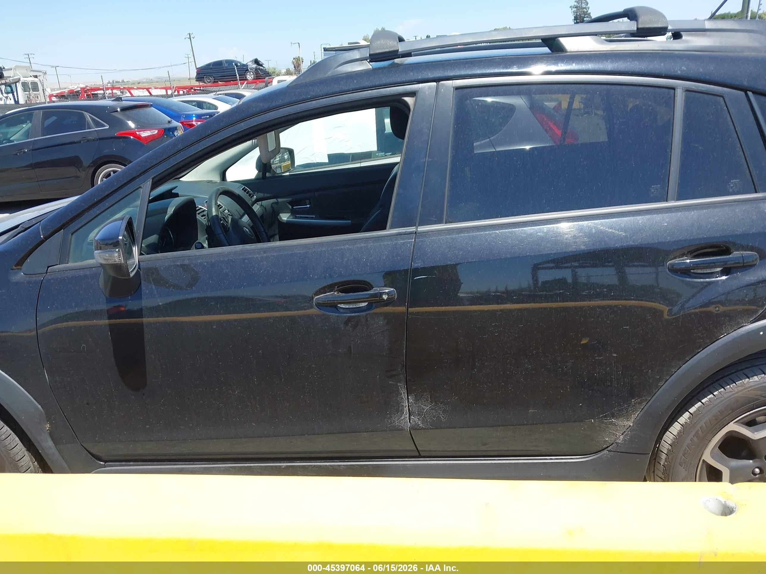 2015 Subaru Xv Crosstrek 2.0i Limited Black vin: JF2GPAMC7F8285036