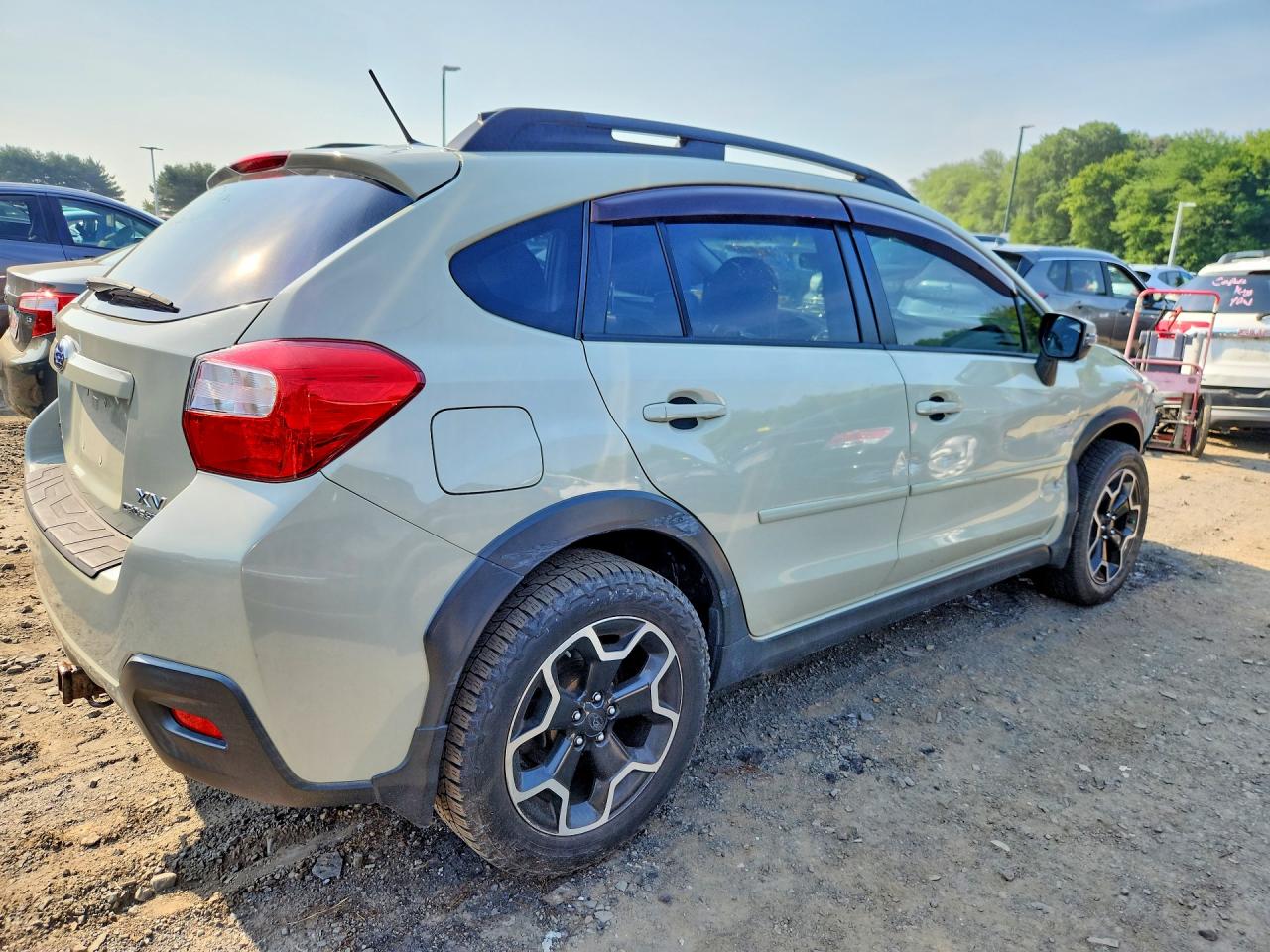 2015 Subaru Xv Crosstrek 2.0 Limited Cream vin: JF2GPAMC7F8318746