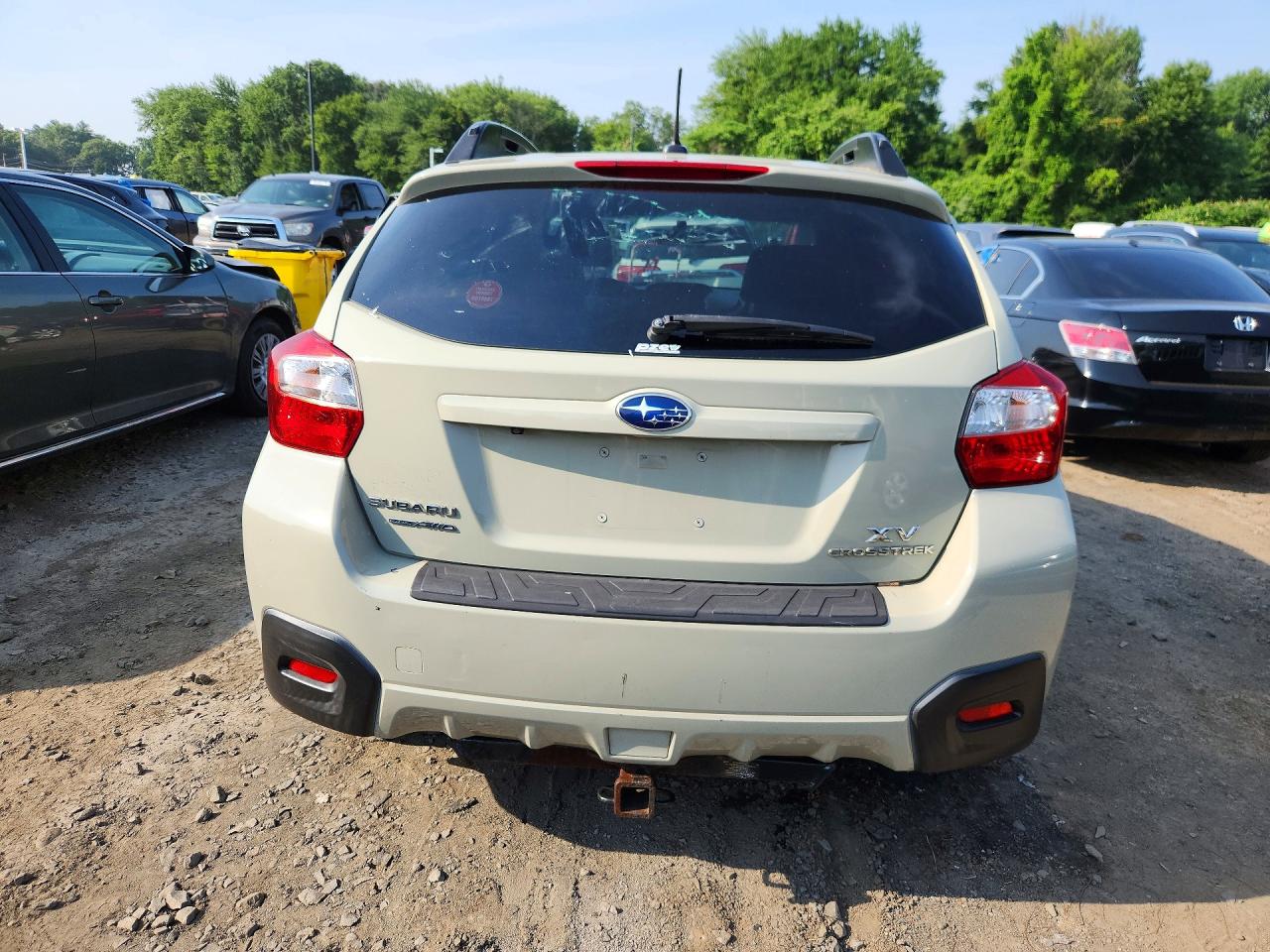 2015 Subaru Xv Crosstrek 2.0 Limited Cream vin: JF2GPAMC7F8318746