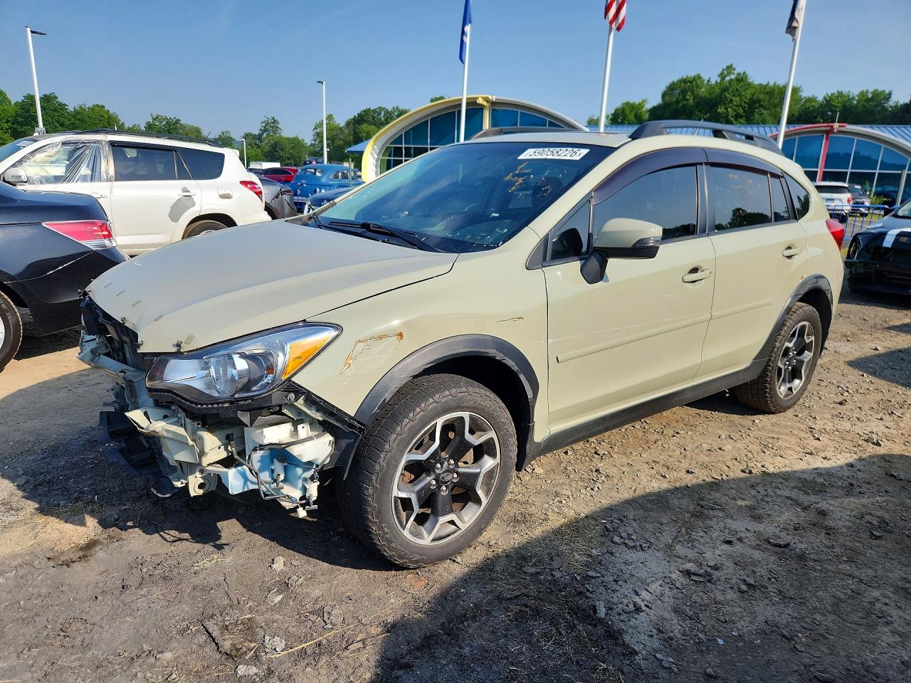 2015 Subaru Xv Crosstrek 2.0 Limited Кремовый vin: JF2GPAMC7F8318746