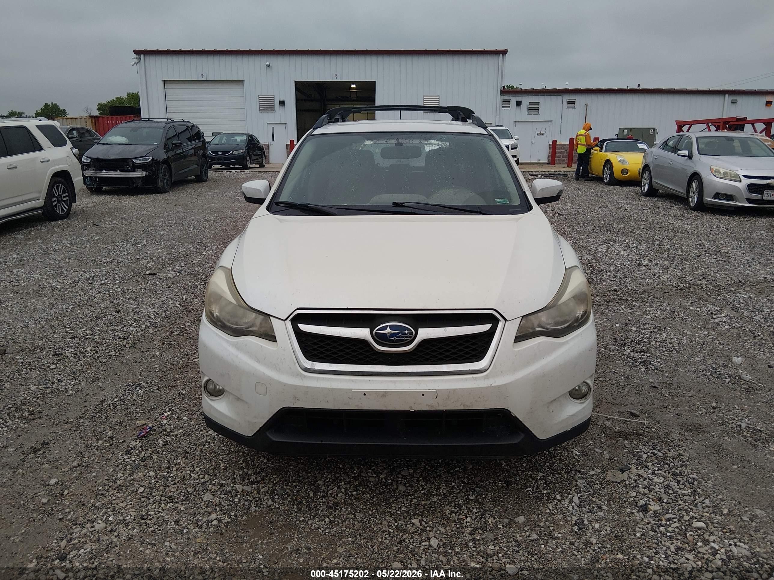 2015 Subaru Xv Crosstrek 2.0i Limited White vin: JF2GPAMC7FH228674