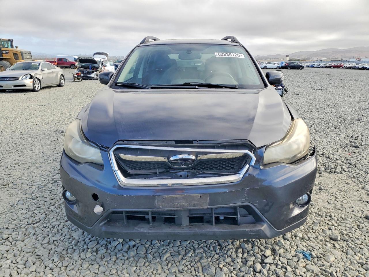 2015 Subaru Xv Crosstrek 2.0 Limited Gray vin: JF2GPAMC8F8228358