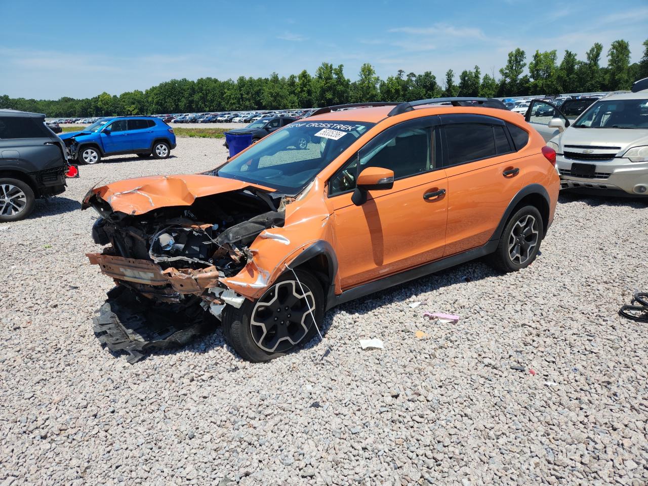 2015 Subaru Xv Crosstrek 2.0 Limited Orange vin: JF2GPAMC8F8255981