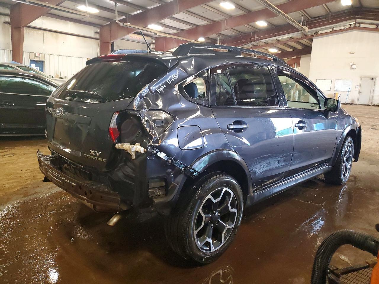 2015 Subaru Xv Crosstrek 2.0 Limited Gray vin: JF2GPAMC8F8263658