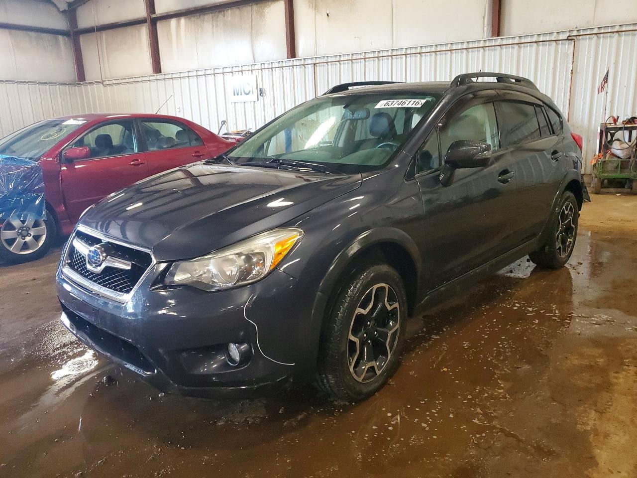 2015 Subaru Xv Crosstrek 2.0 Limited Gray vin: JF2GPAMC8F8263658