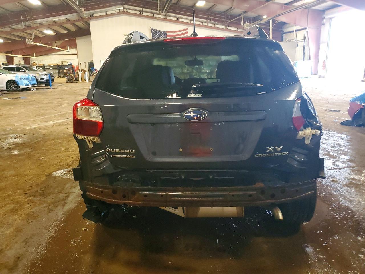 2015 Subaru Xv Crosstrek 2.0 Limited Gray vin: JF2GPAMC8F8263658