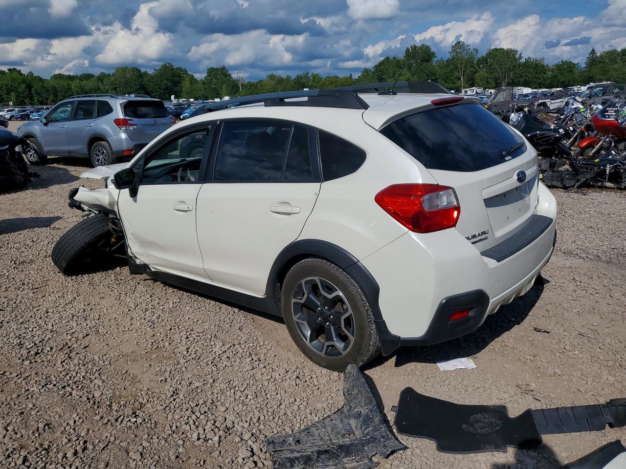 2015 Subaru Xv Crosstrek 2.0 Limited White vin: JF2GPAMC8F8278869