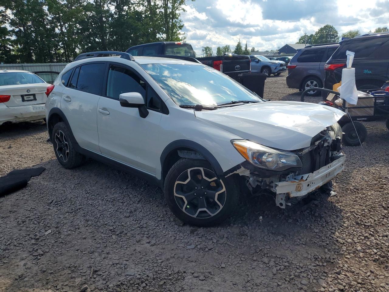 2015 Subaru Xv Crosstrek 2.0 Limited White vin: JF2GPAMC8F8278869