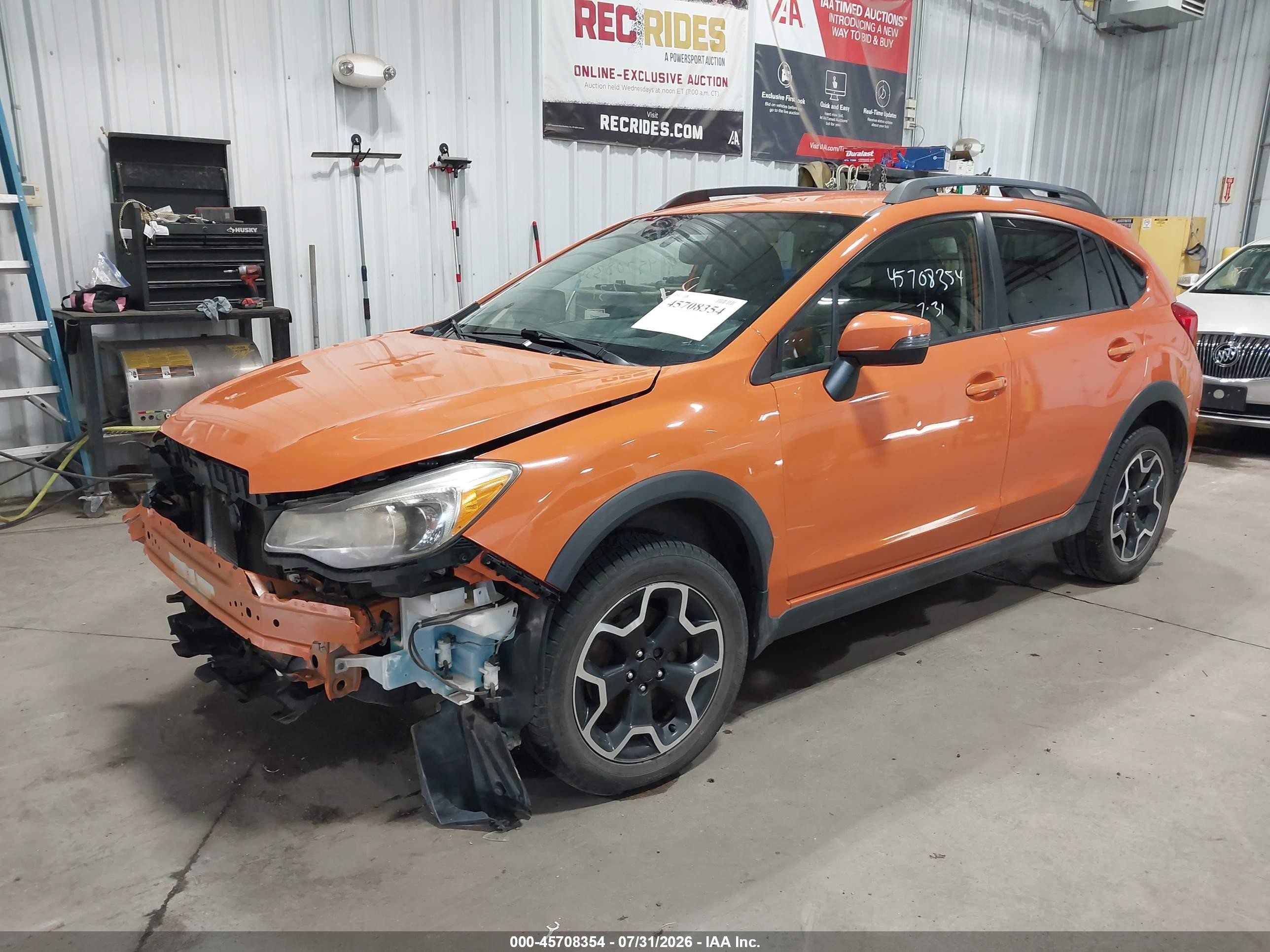 2015 Subaru Xv Crosstrek 2.0i Limited Orange vin: JF2GPAMC8F8318061