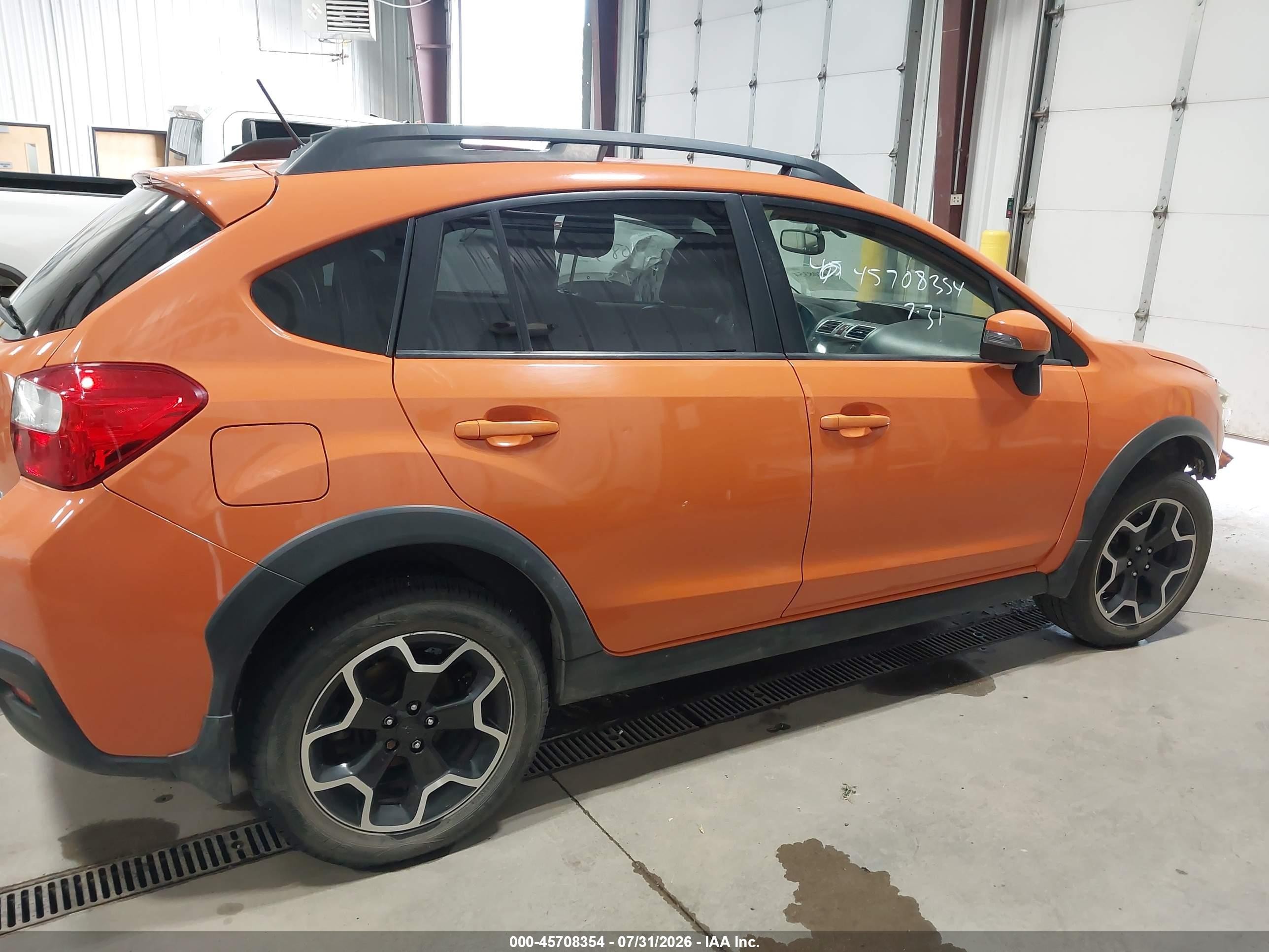 2015 Subaru Xv Crosstrek 2.0i Limited Orange vin: JF2GPAMC8F8318061