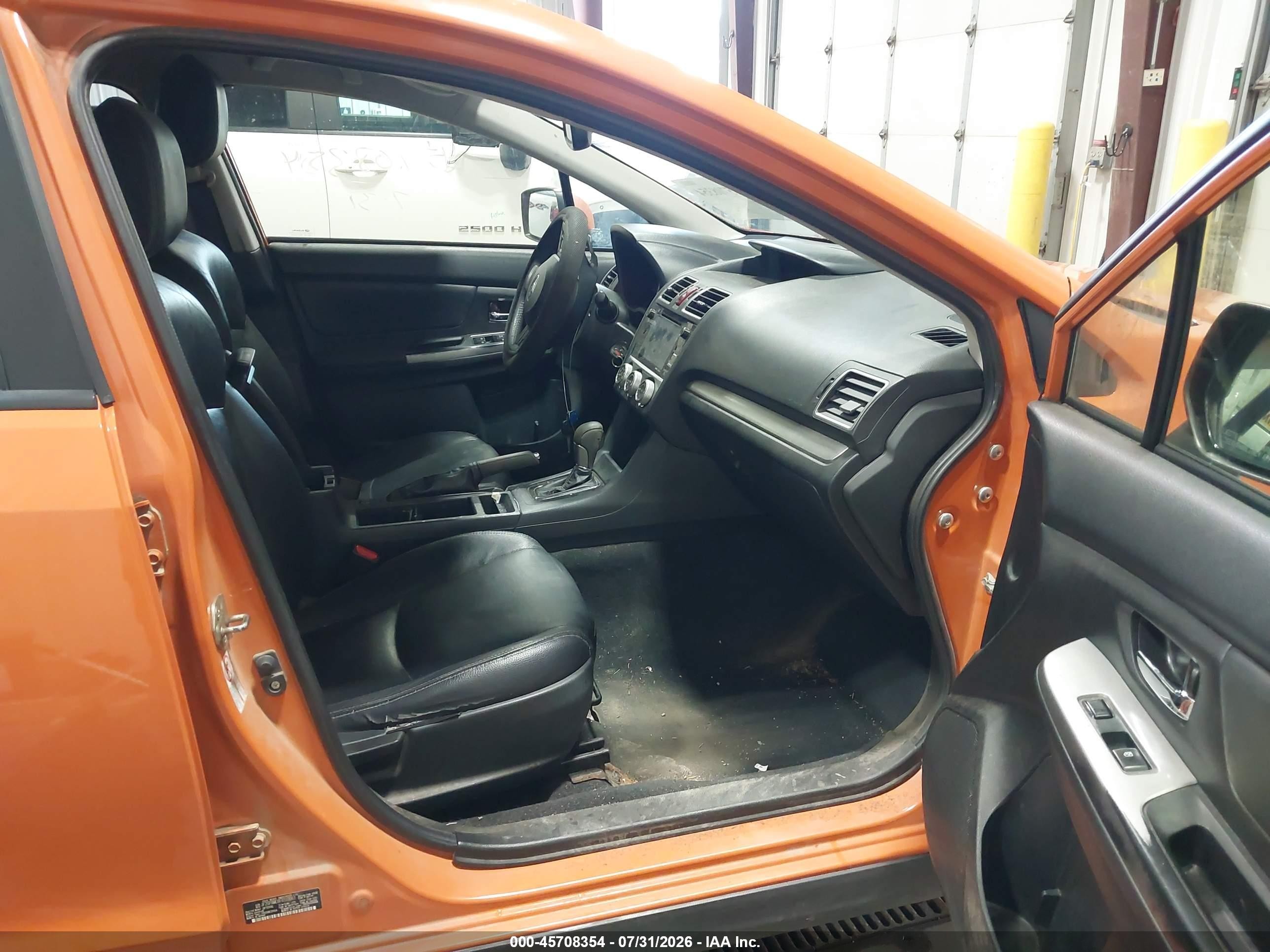 2015 Subaru Xv Crosstrek 2.0i Limited Orange vin: JF2GPAMC8F8318061