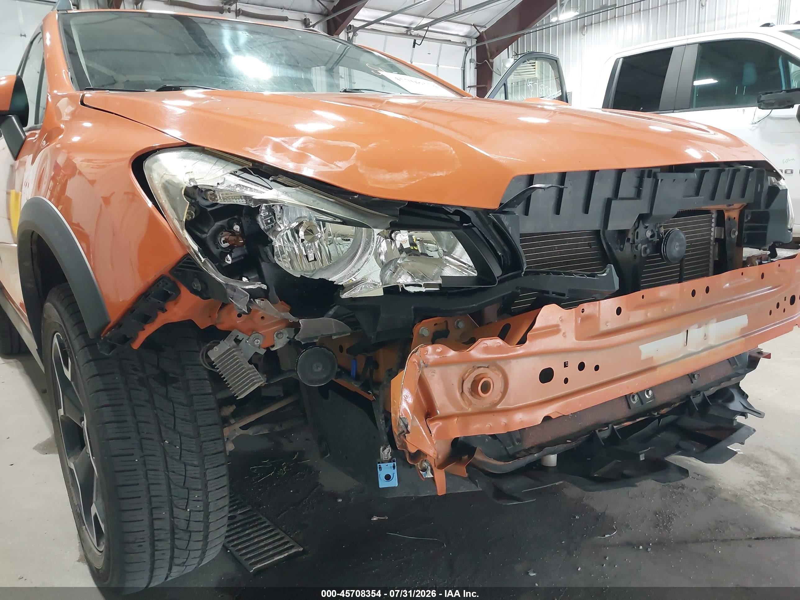 2015 Subaru Xv Crosstrek 2.0i Limited Orange vin: JF2GPAMC8F8318061