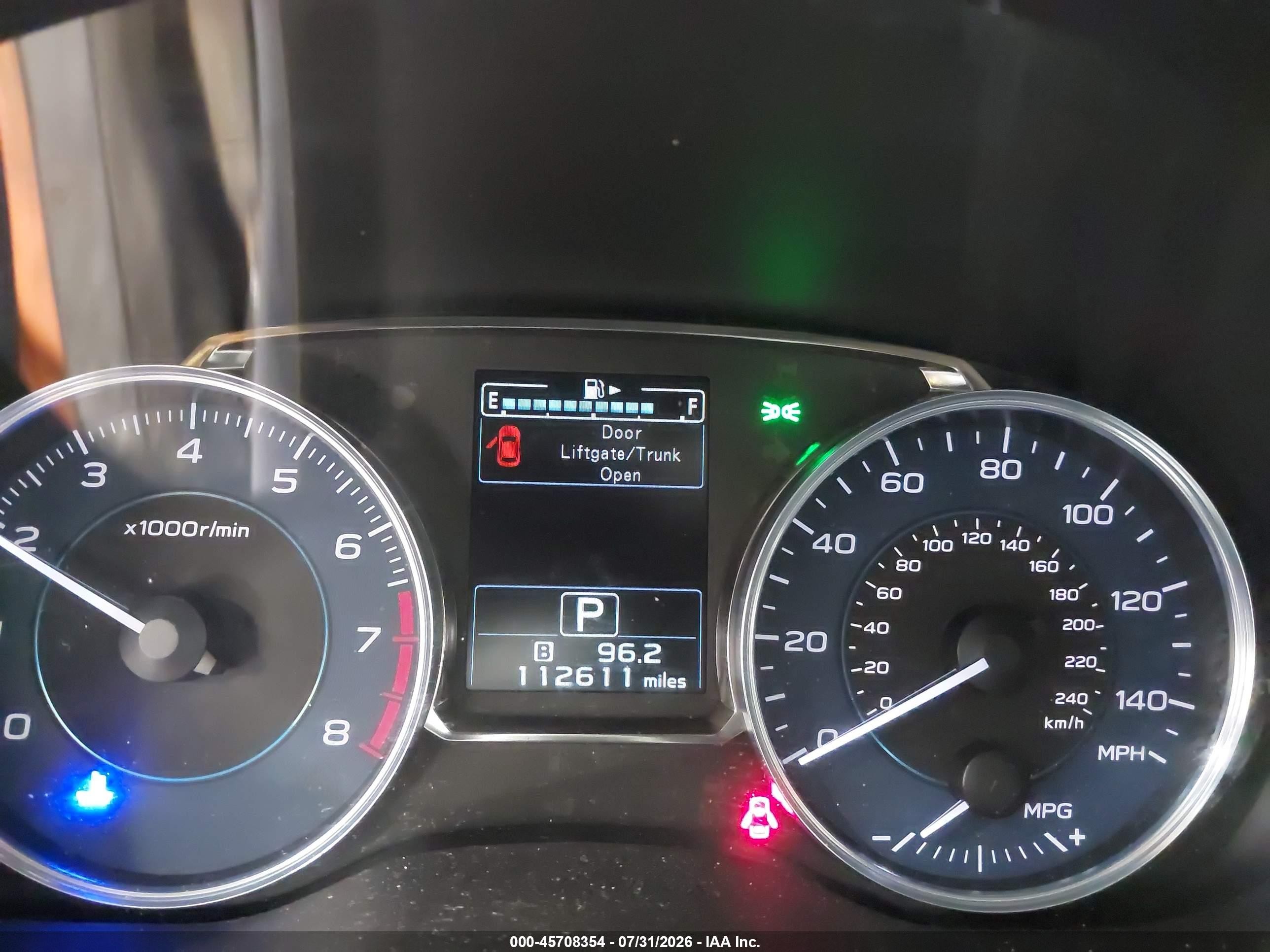 2015 Subaru Xv Crosstrek 2.0i Limited Orange vin: JF2GPAMC8F8318061