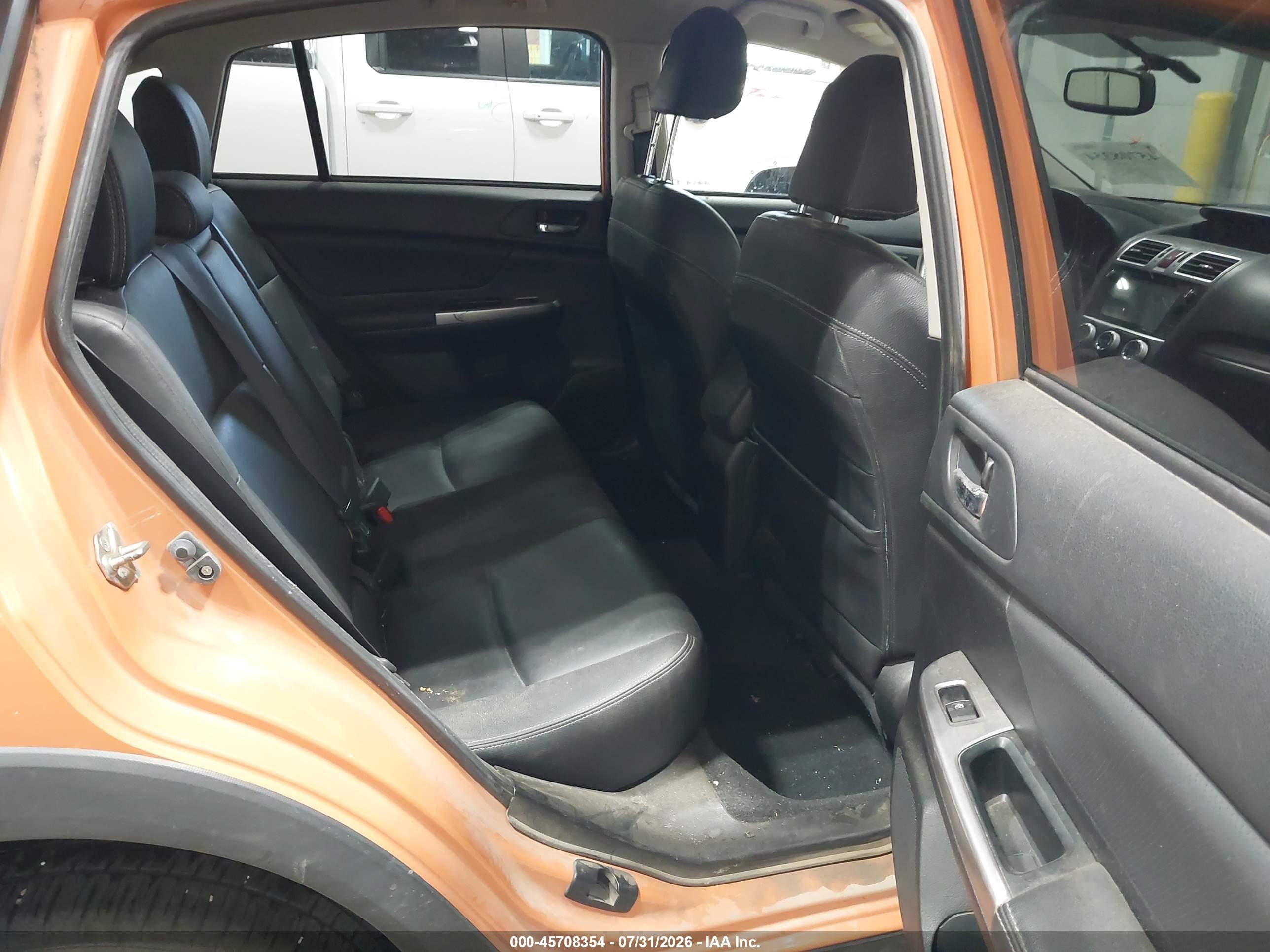 2015 Subaru Xv Crosstrek 2.0i Limited Orange vin: JF2GPAMC8F8318061