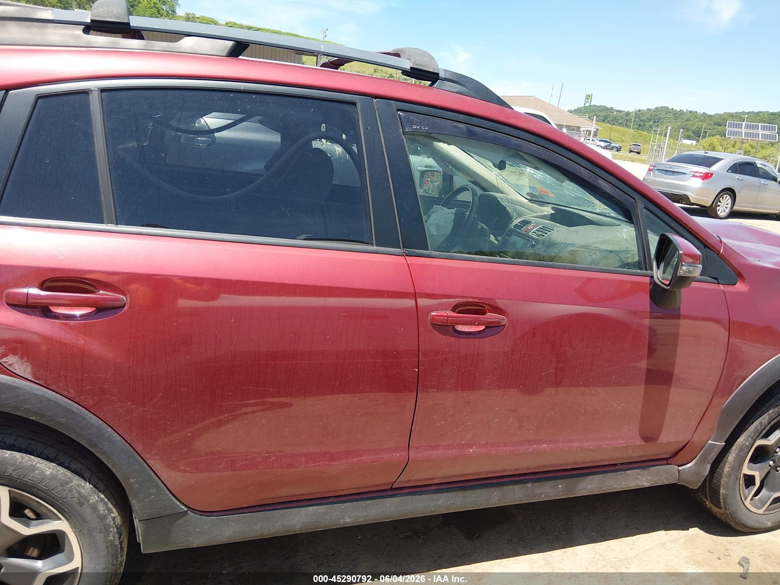 2015 Subaru Xv Crosstrek 2.0i Limited Maroon vin: JF2GPAMC8FH217232