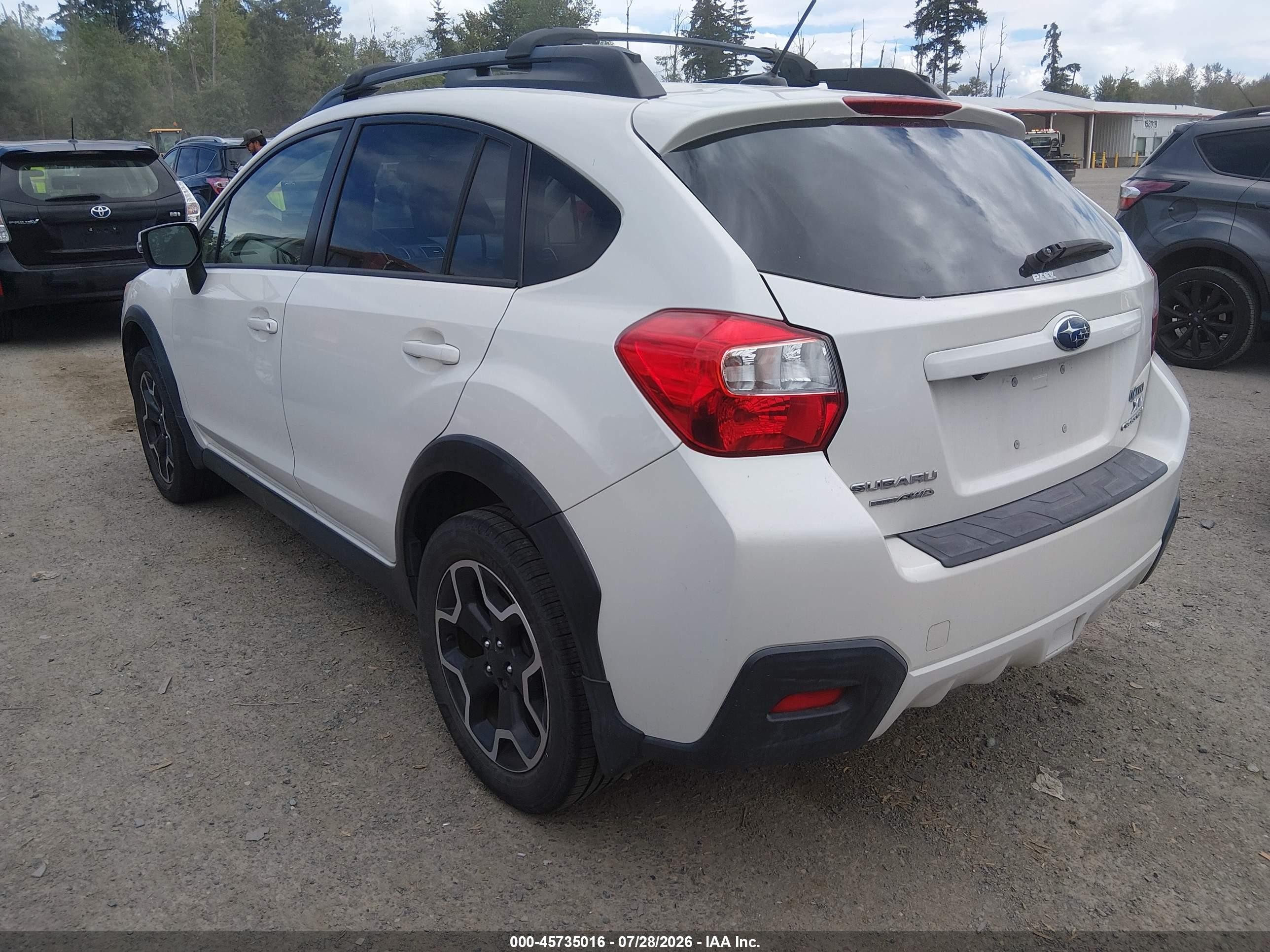 2015 Subaru Xv Crosstrek 2.0i Limited White vin: JF2GPAMC9F8241572