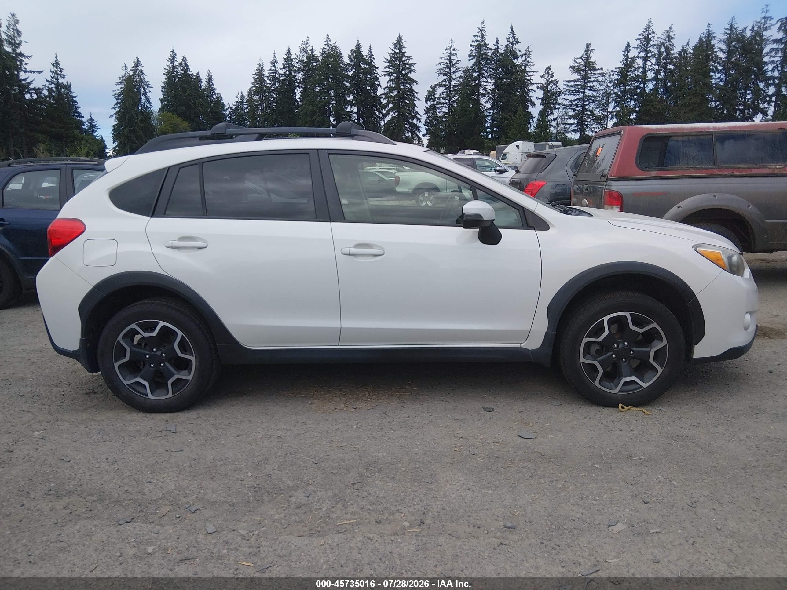 2015 Subaru Xv Crosstrek 2.0i Limited White vin: JF2GPAMC9F8241572
