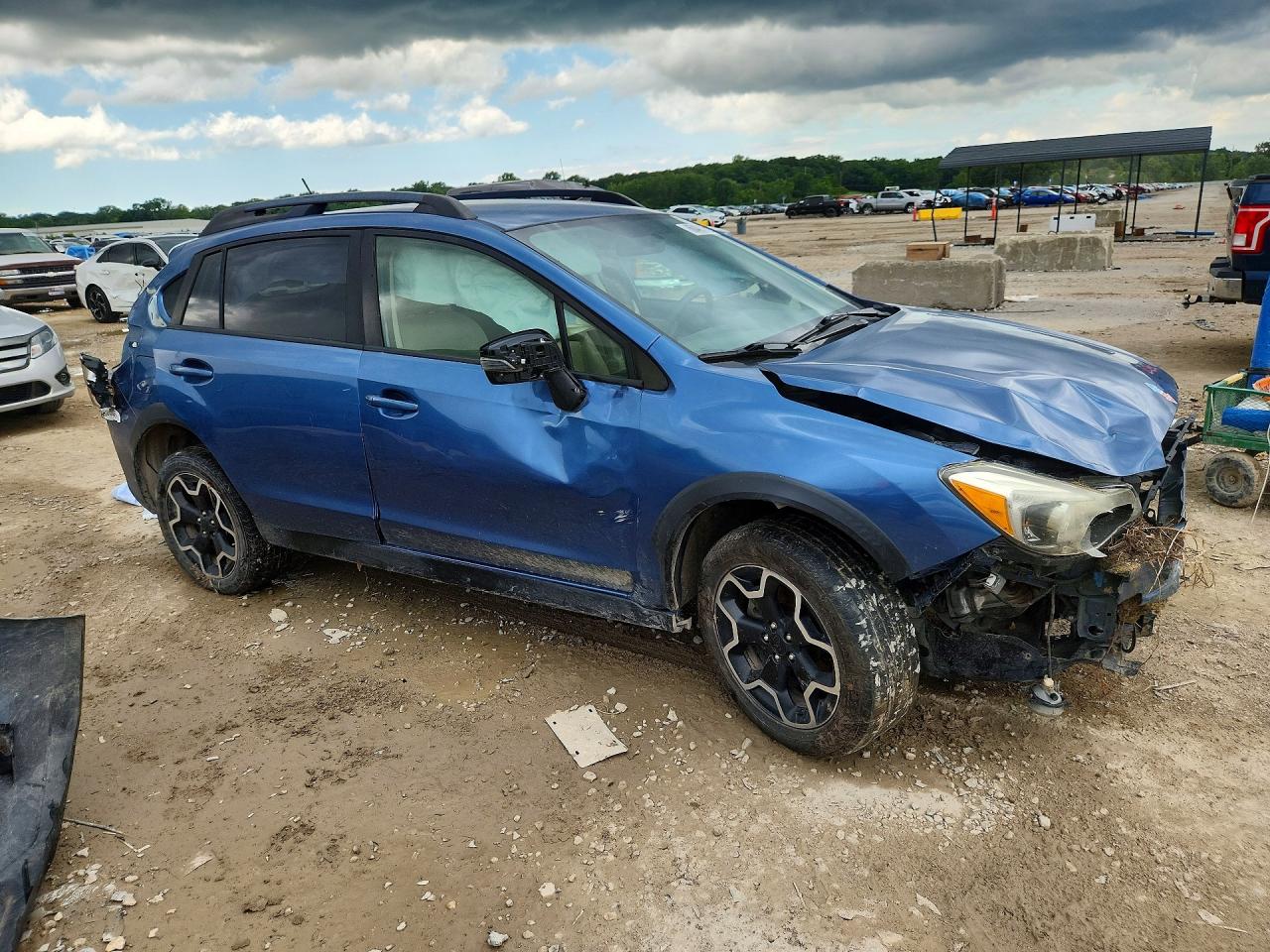 2015 Subaru Xv Crosstrek 2.0 Limited Blue vin: JF2GPAMCXF8208600