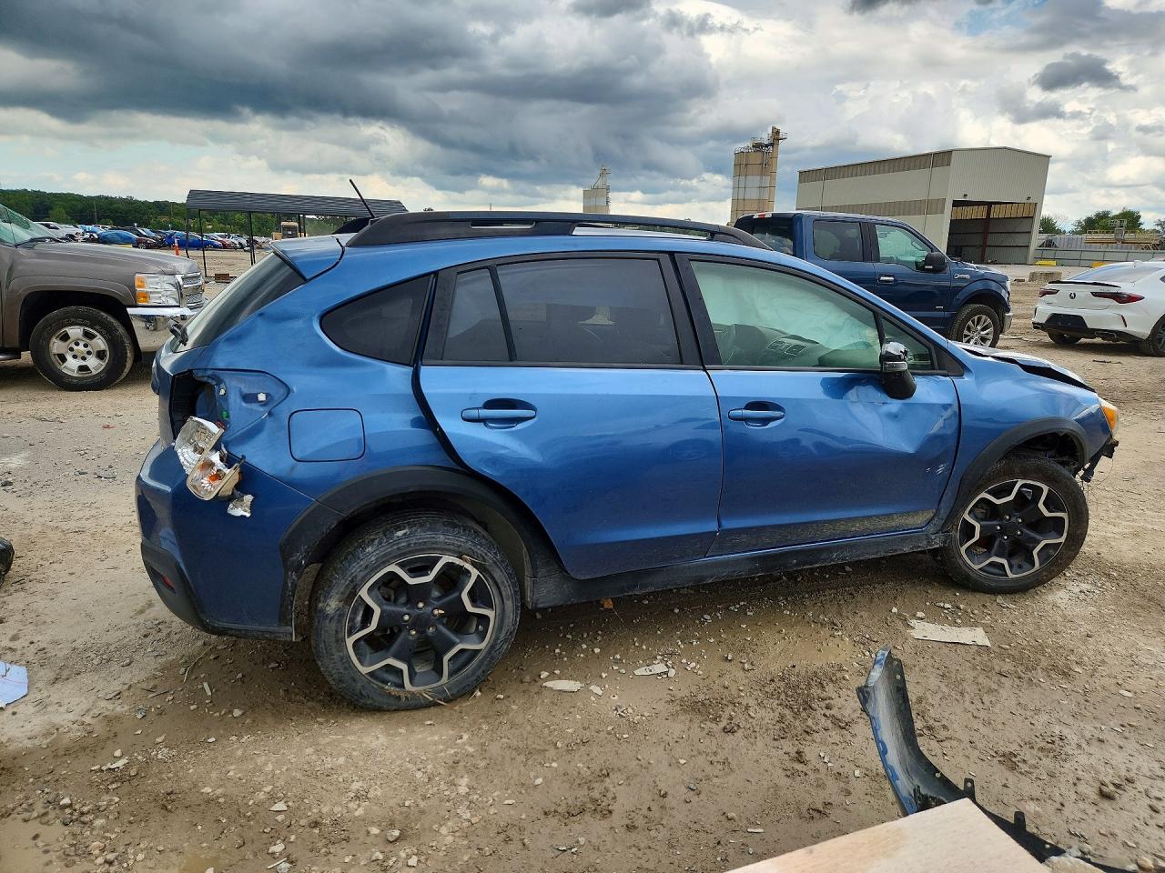 2015 Subaru Xv Crosstrek 2.0 Limited Blue vin: JF2GPAMCXF8208600