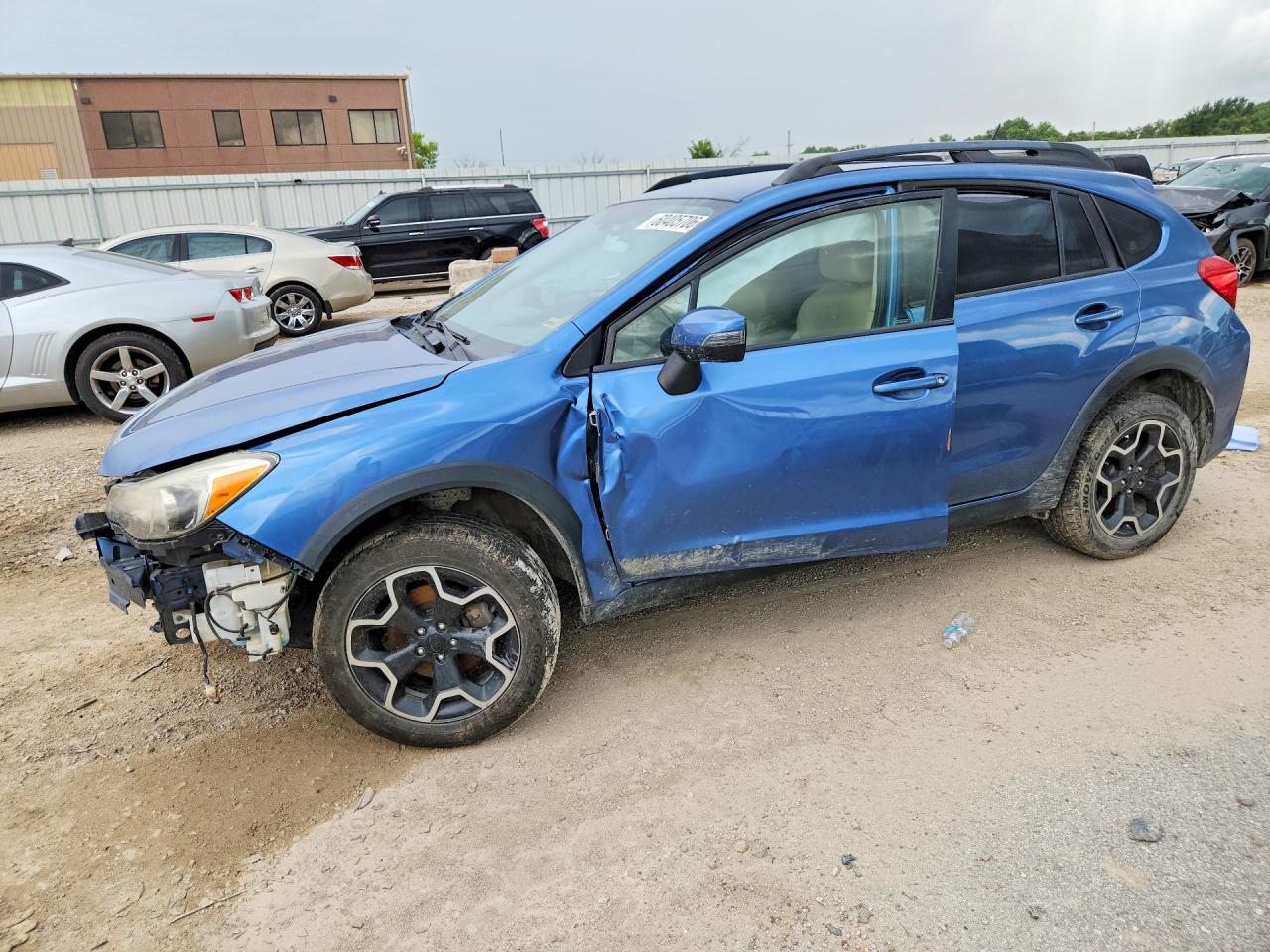 2015 Subaru Xv Crosstrek 2.0 Limited Blue vin: JF2GPAMCXF8208600