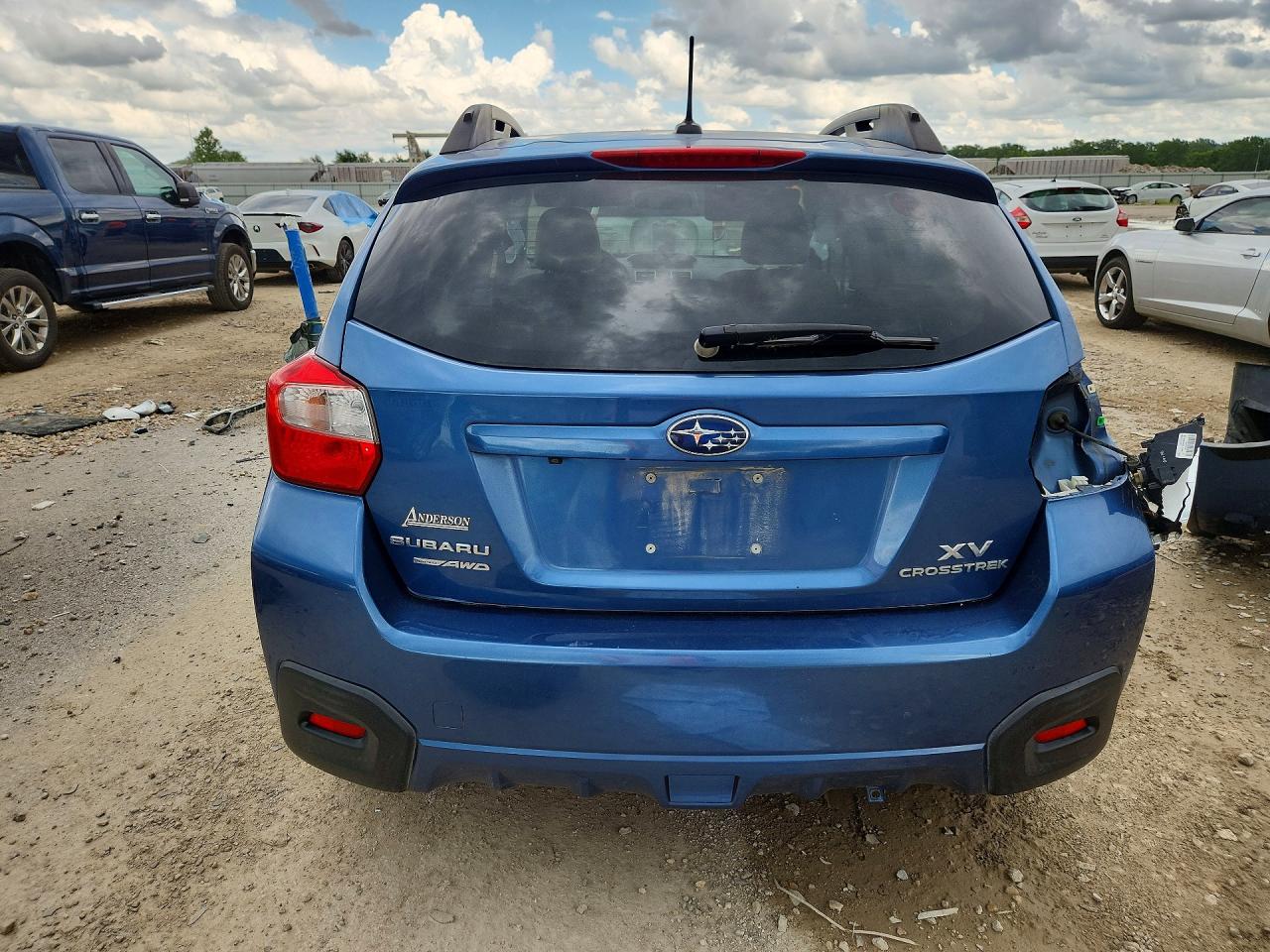 2015 Subaru Xv Crosstrek 2.0 Limited Blue vin: JF2GPAMCXF8208600