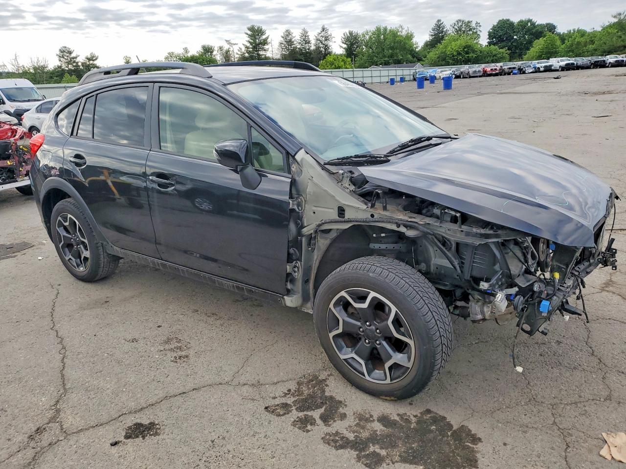 2015 Subaru Xv Crosstrek 2.0 Limited Black vin: JF2GPAMCXF8269817