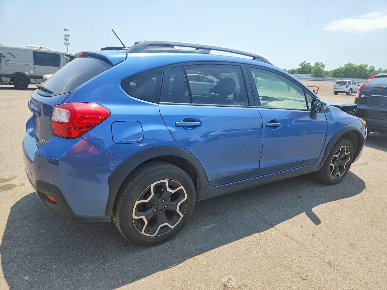 2015 Subaru Xv Crosstrek 2.0 Limited Blue vin: JF2GPAMCXF8319213