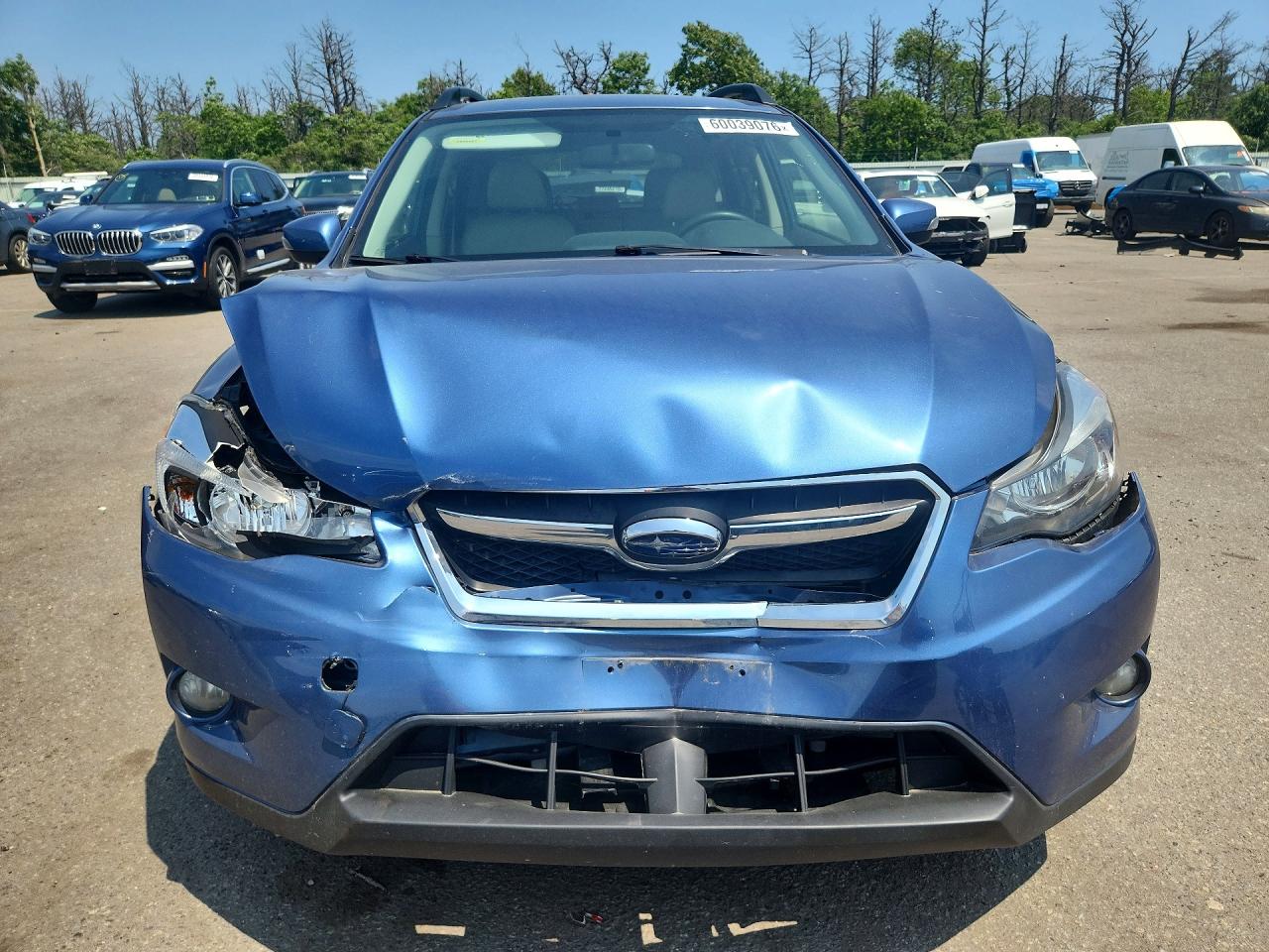 2015 Subaru Xv Crosstrek 2.0 Limited Blue vin: JF2GPAMCXF8319213