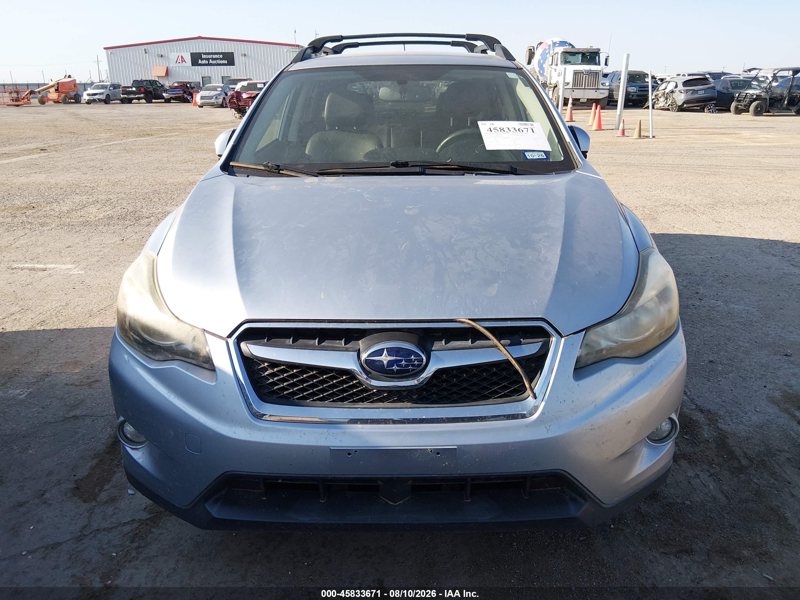 2015 Subaru Xv Crosstrek 2.0i Limited Silver vin: JF2GPAMCXF8320698