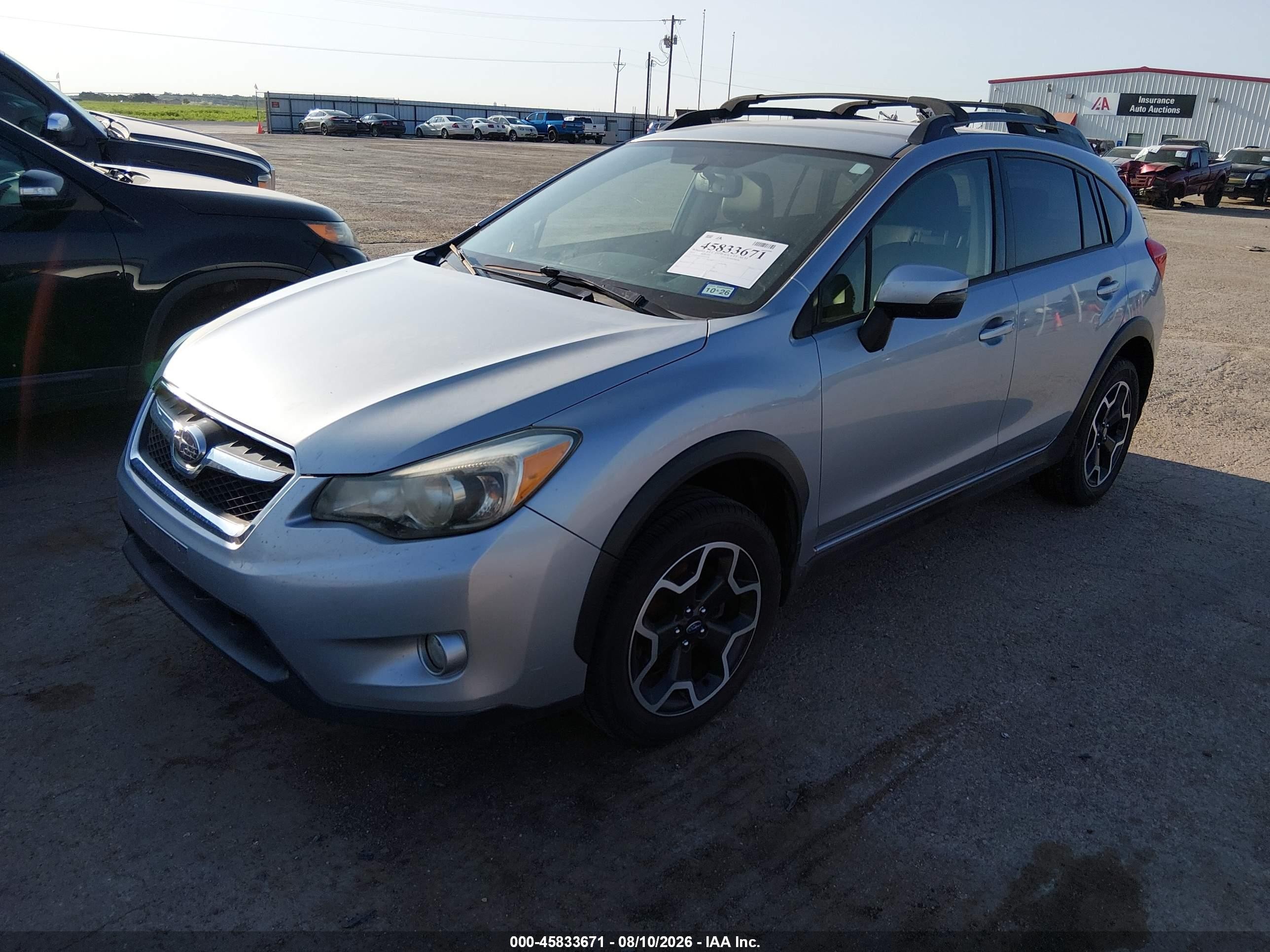 2015 Subaru Xv Crosstrek 2.0i Limited Silver vin: JF2GPAMCXF8320698