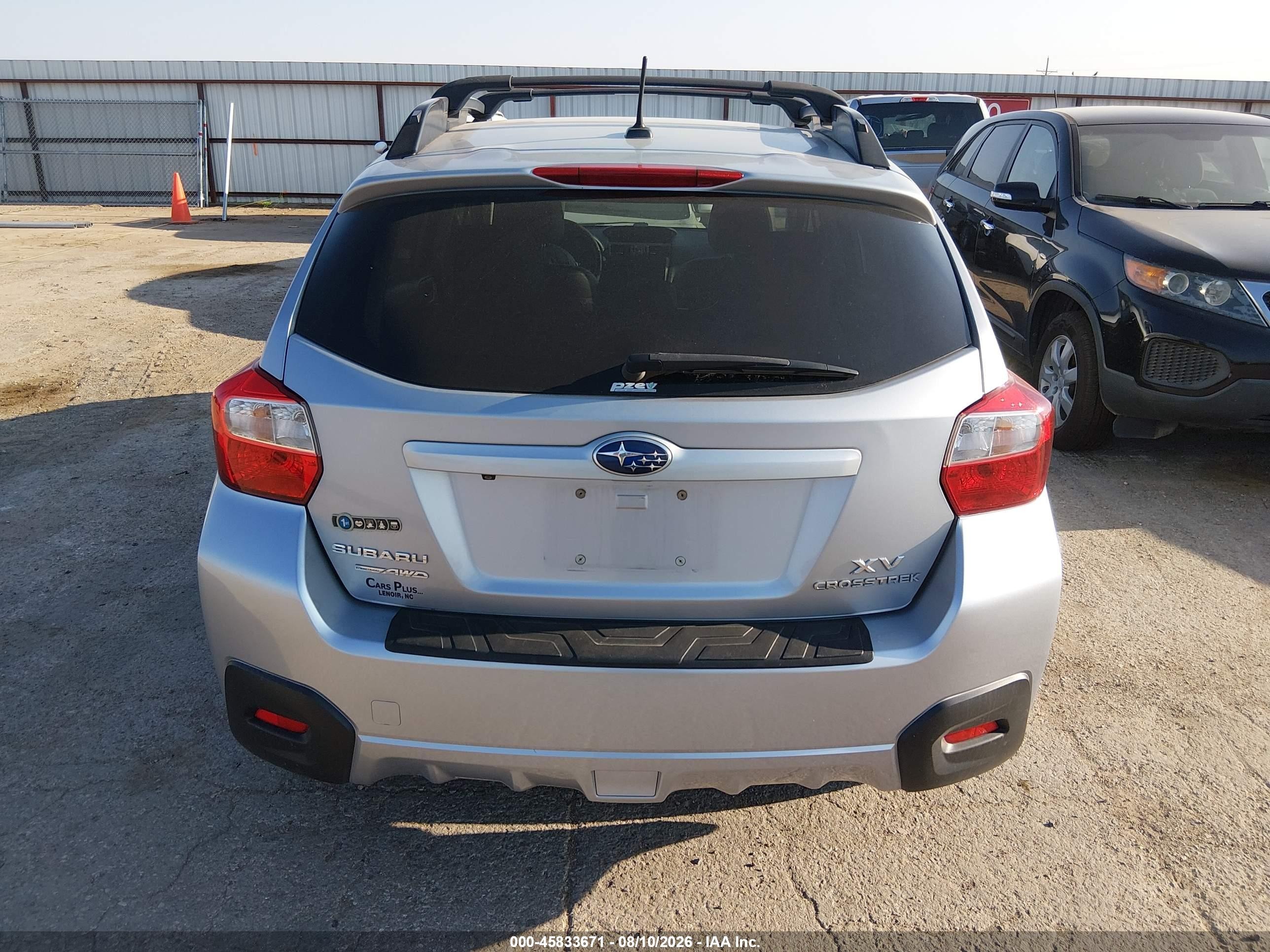 2015 Subaru Xv Crosstrek 2.0i Limited Silver vin: JF2GPAMCXF8320698