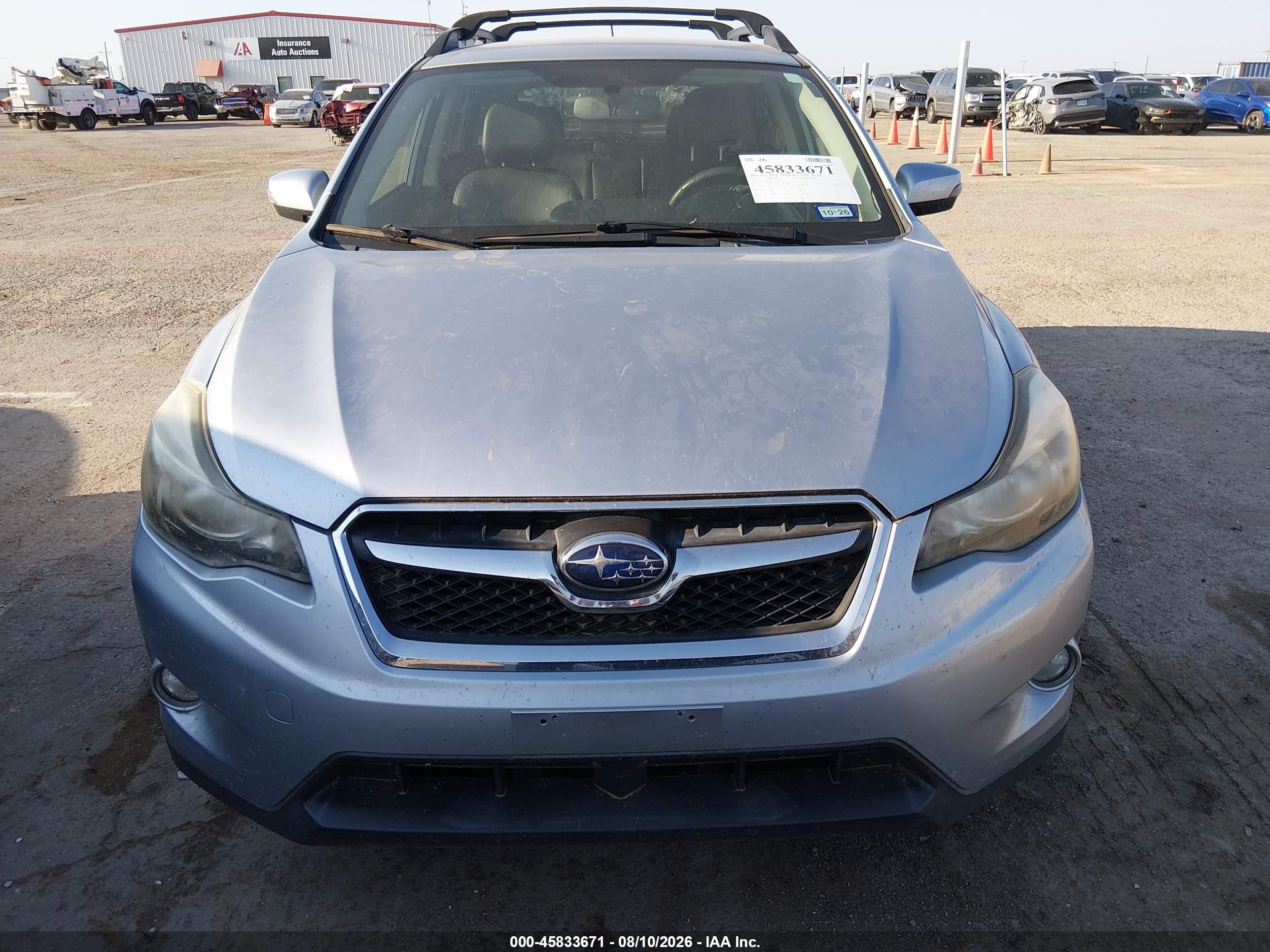 2015 Subaru Xv Crosstrek 2.0i Limited Silver vin: JF2GPAMCXF8320698