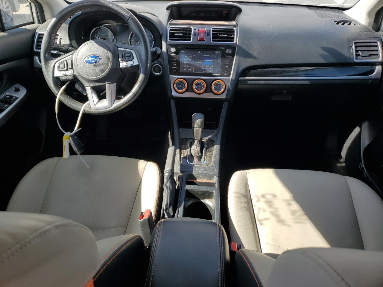 2017 Subaru Crosstrek Limited White vin: JF2GPANC0H8255703