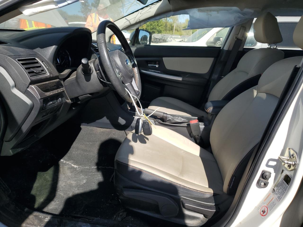 2017 Subaru Crosstrek Limited White vin: JF2GPANC0H8255703