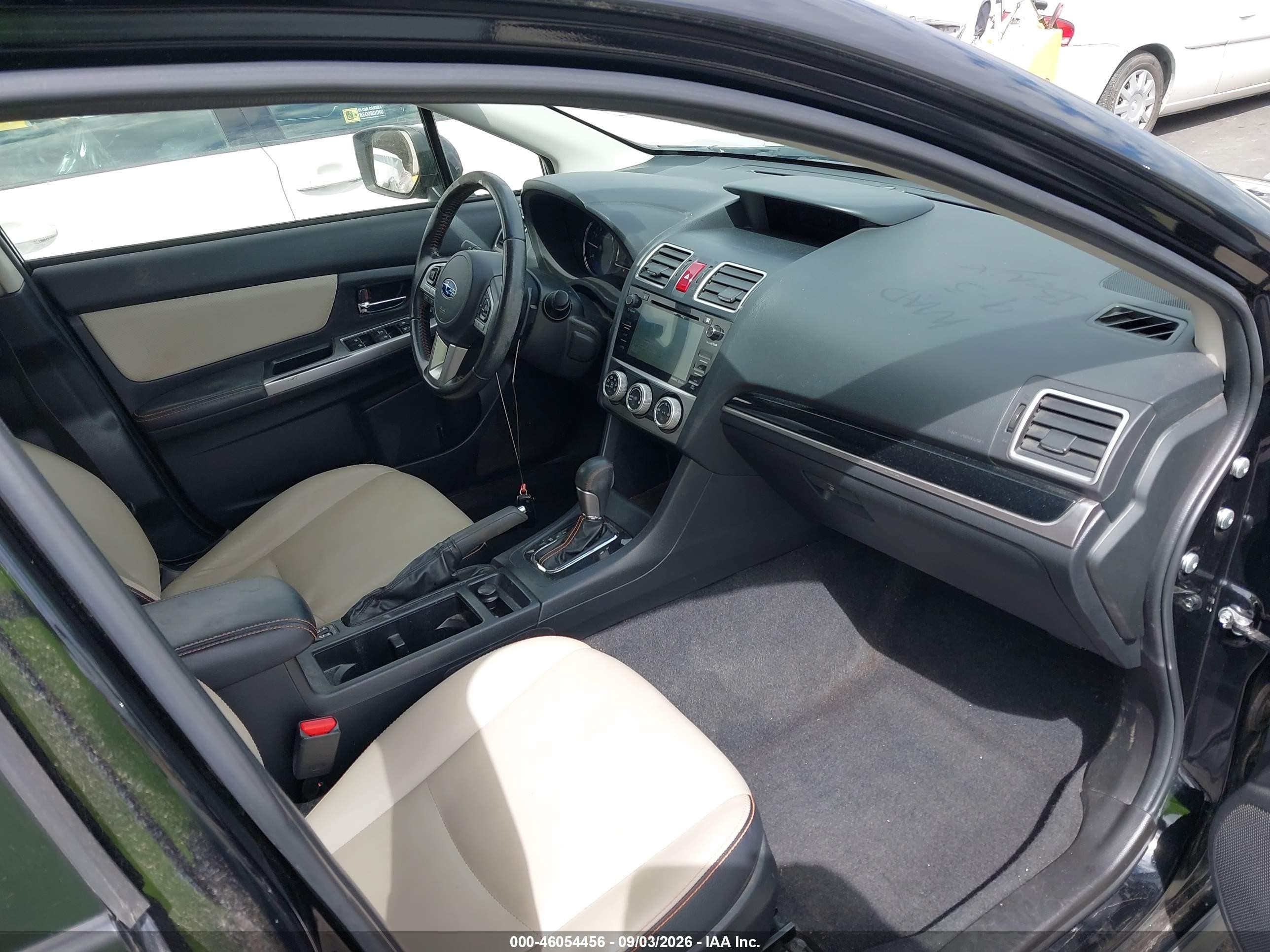 2016 Subaru Crosstrek 2.0i Limited Черный vin: JF2GPANC1G8210784