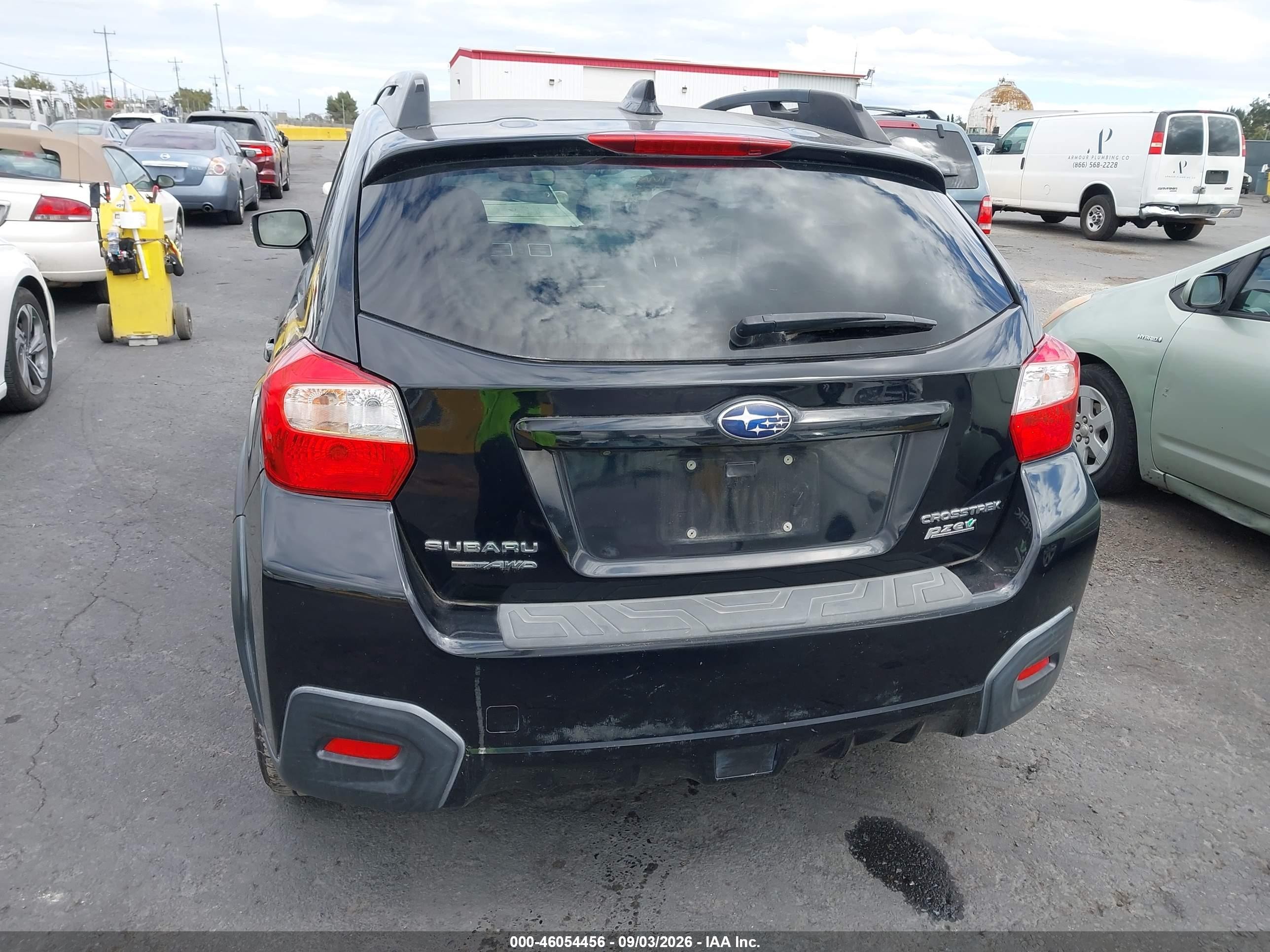 2016 Subaru Crosstrek 2.0i Limited Черный vin: JF2GPANC1G8210784