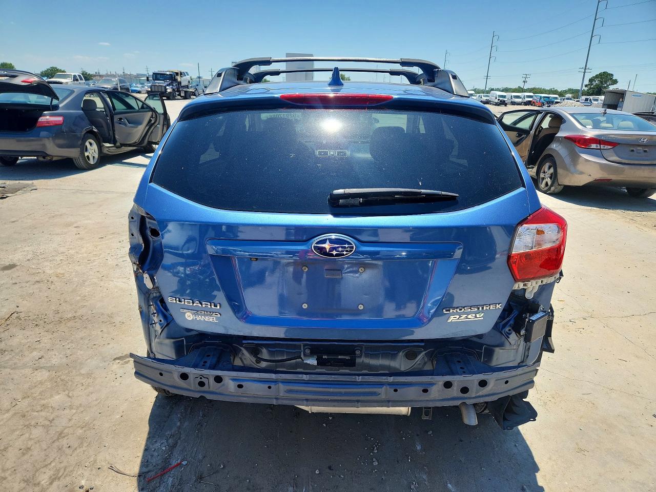 2016 Subaru Crosstrek Limited Blue vin: JF2GPANC2G8272498