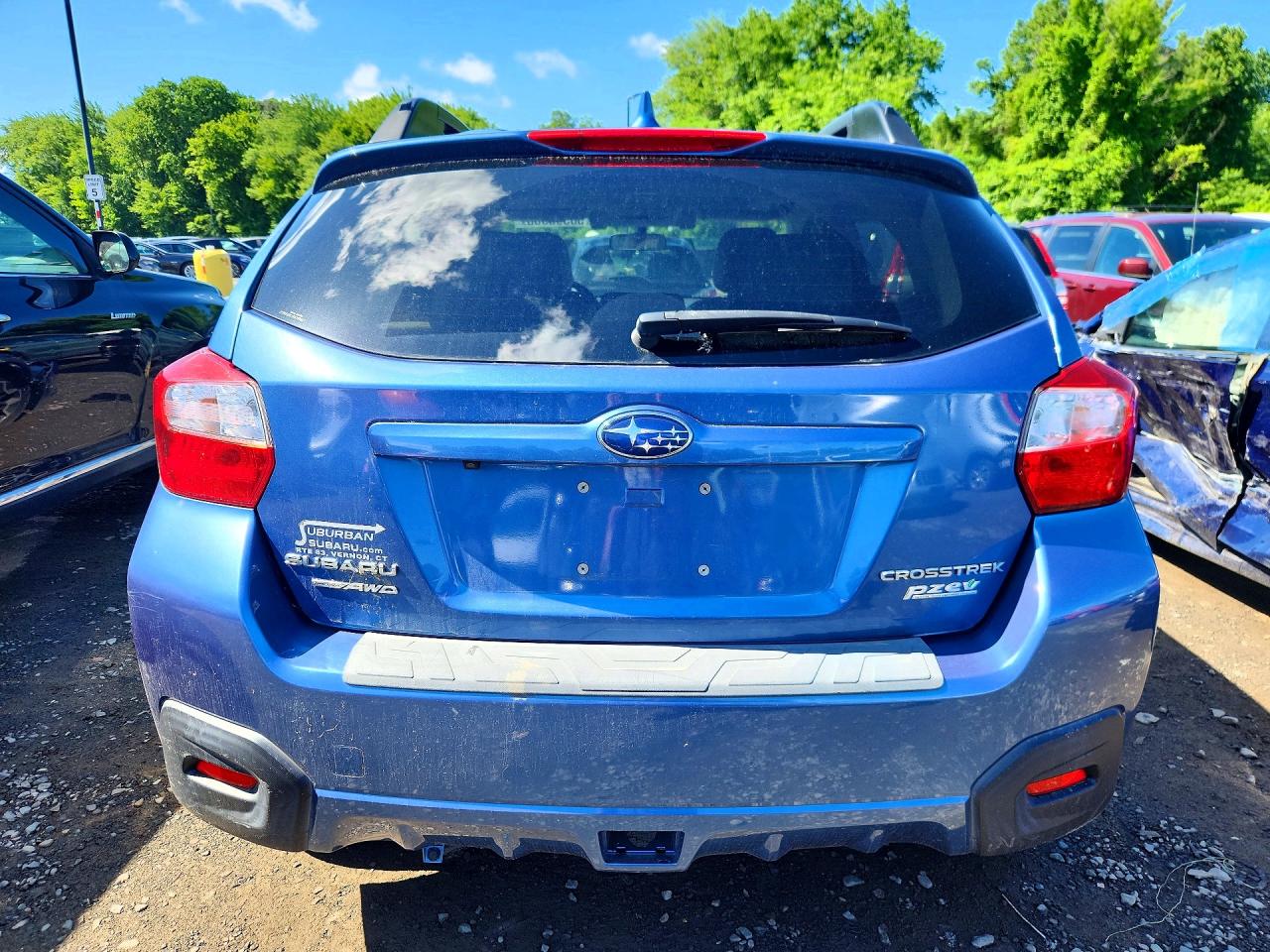 2016 Subaru Crosstrek Limited Blue vin: JF2GPANC4G8280487