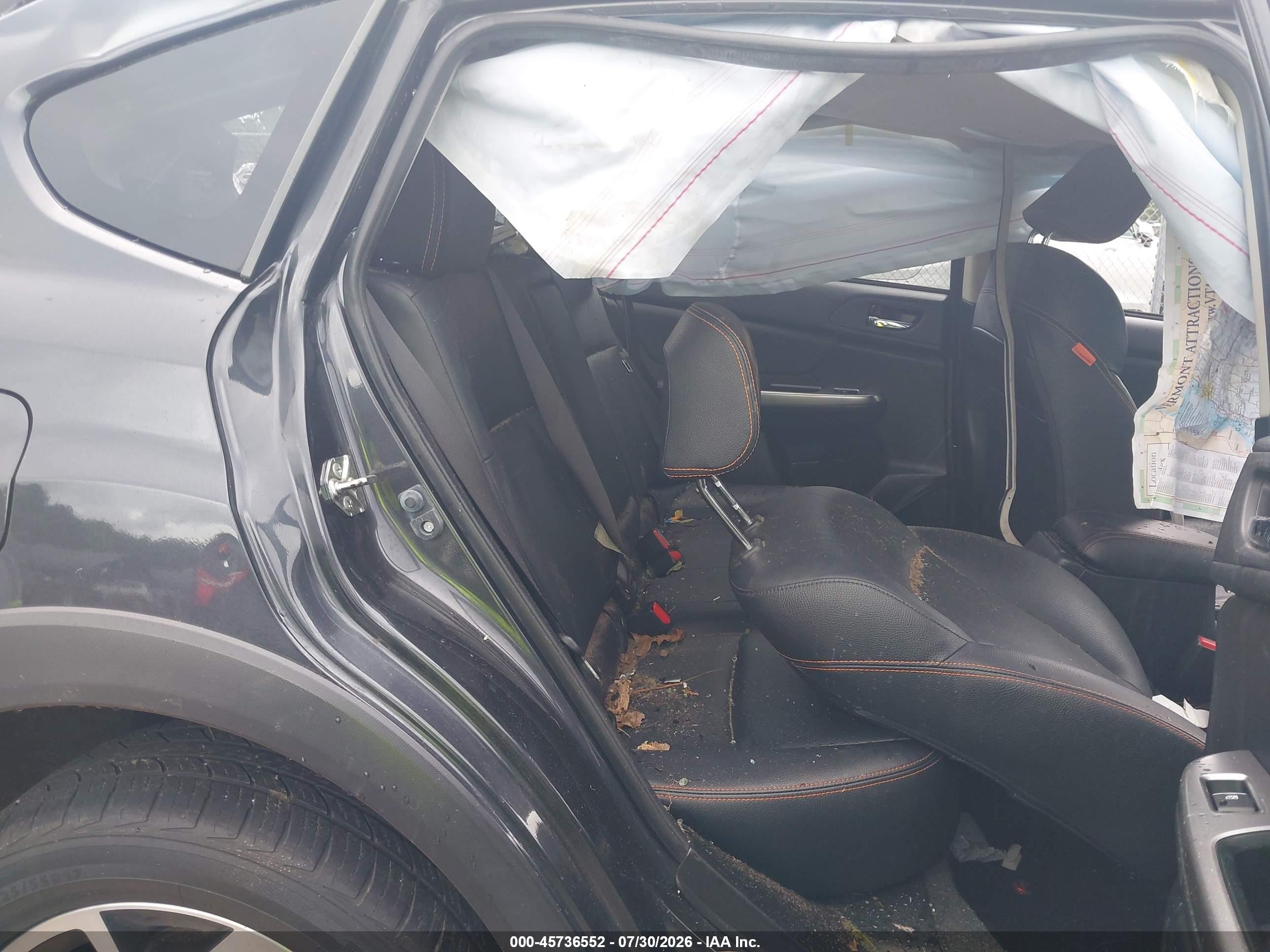 2016 Subaru Crosstrek 2.0i Limited Black vin: JF2GPANC5G8339708
